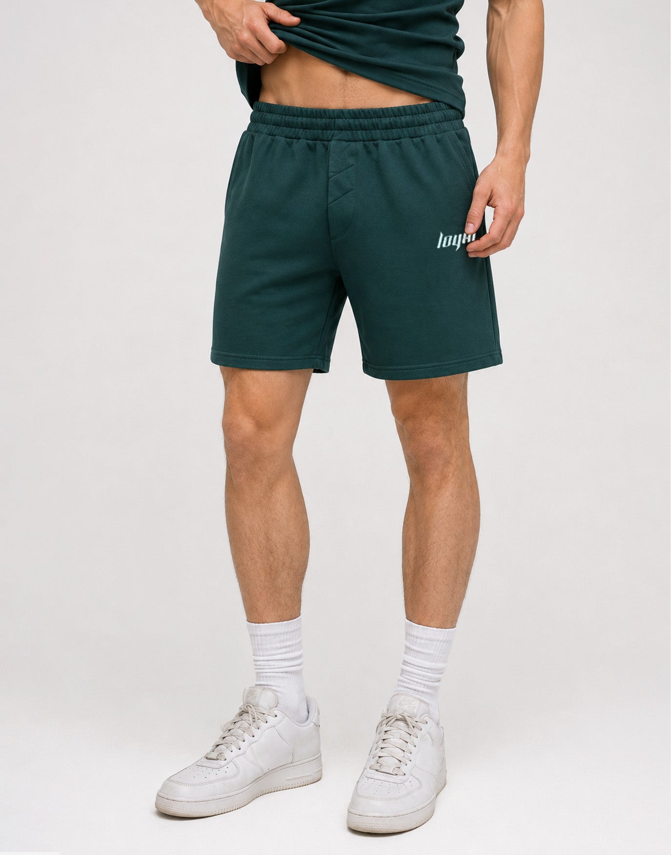 Classic Logo Sweatshorts Dark Emerald