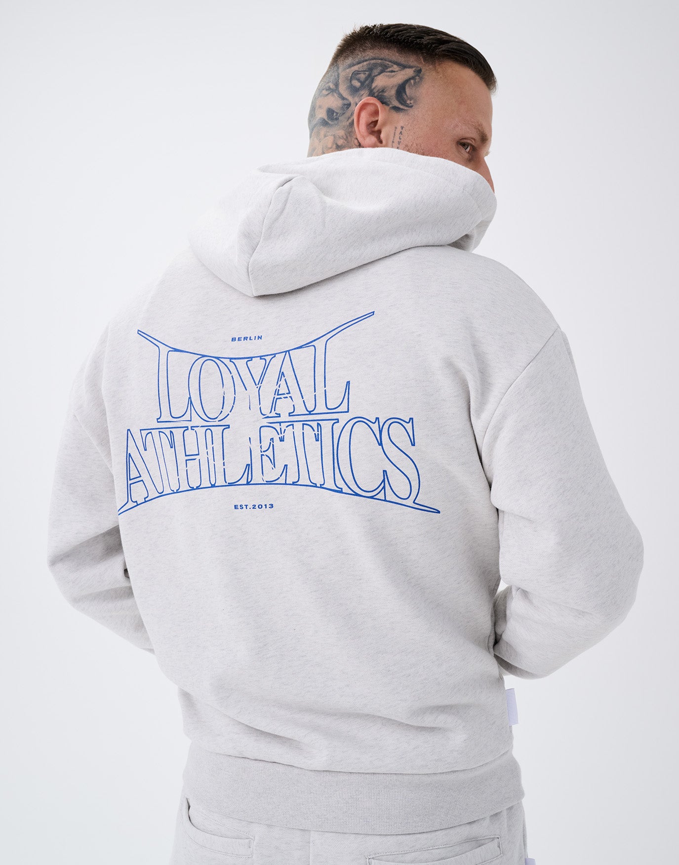 Olympus Zip-Hoodie titan melange