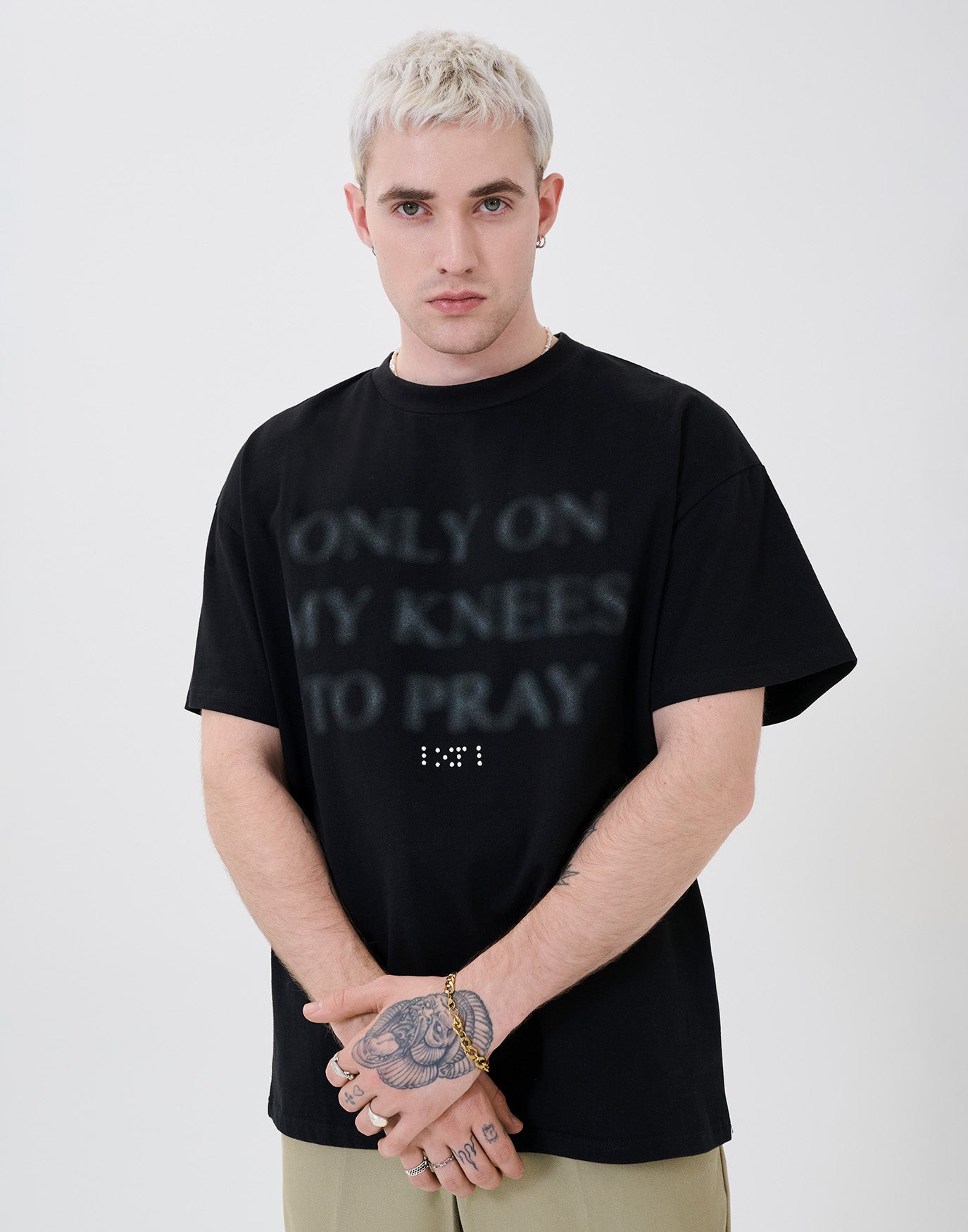 Pray Tee Black
