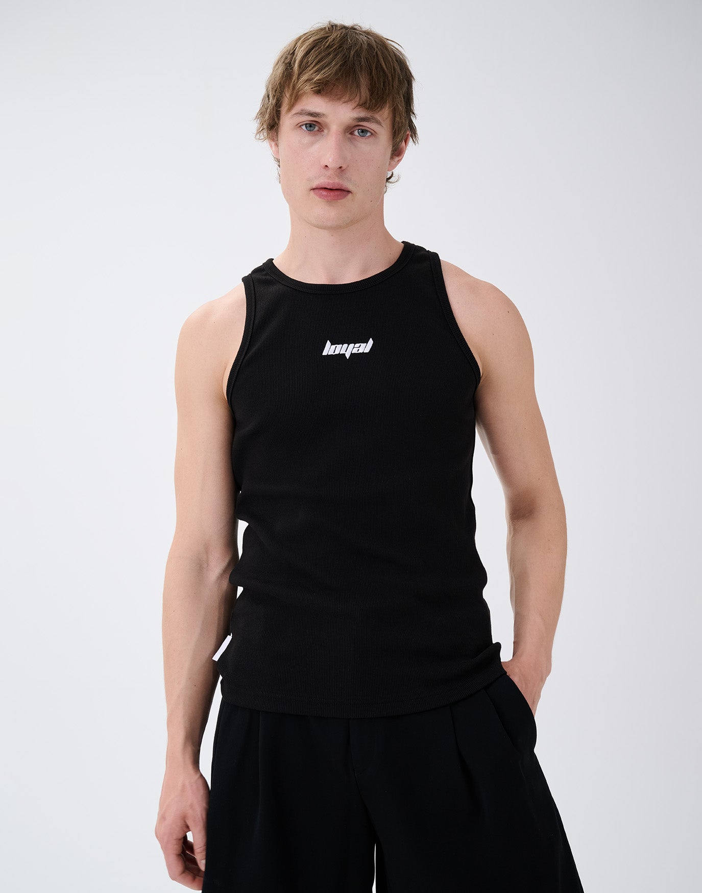 Racing Logo Tanktop Black