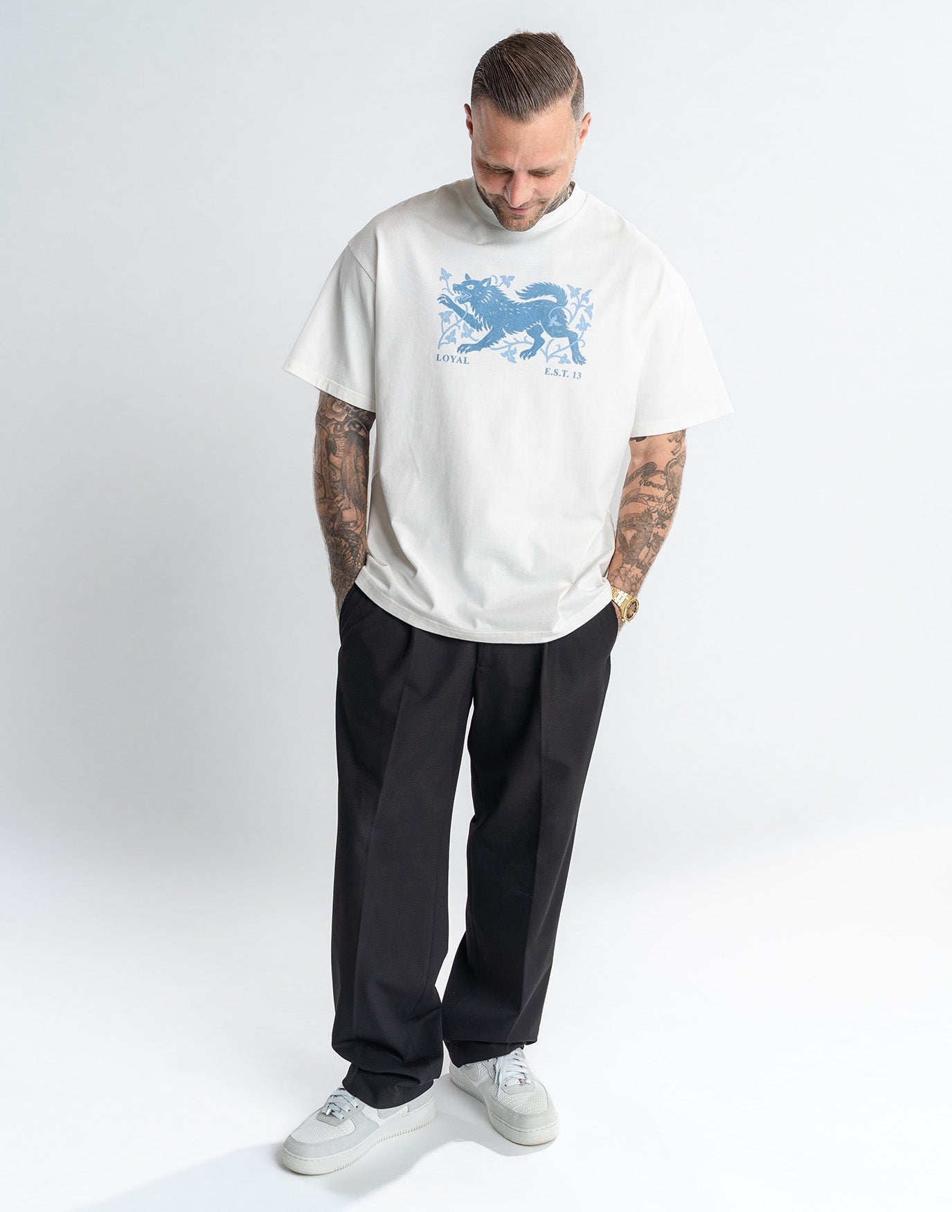 Wolf T-shirt White