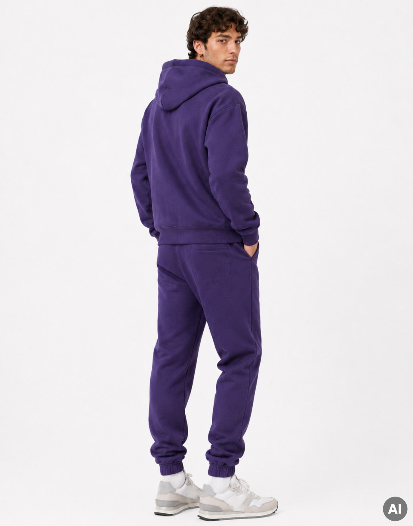 Classic Logo Sweatpants Purple
