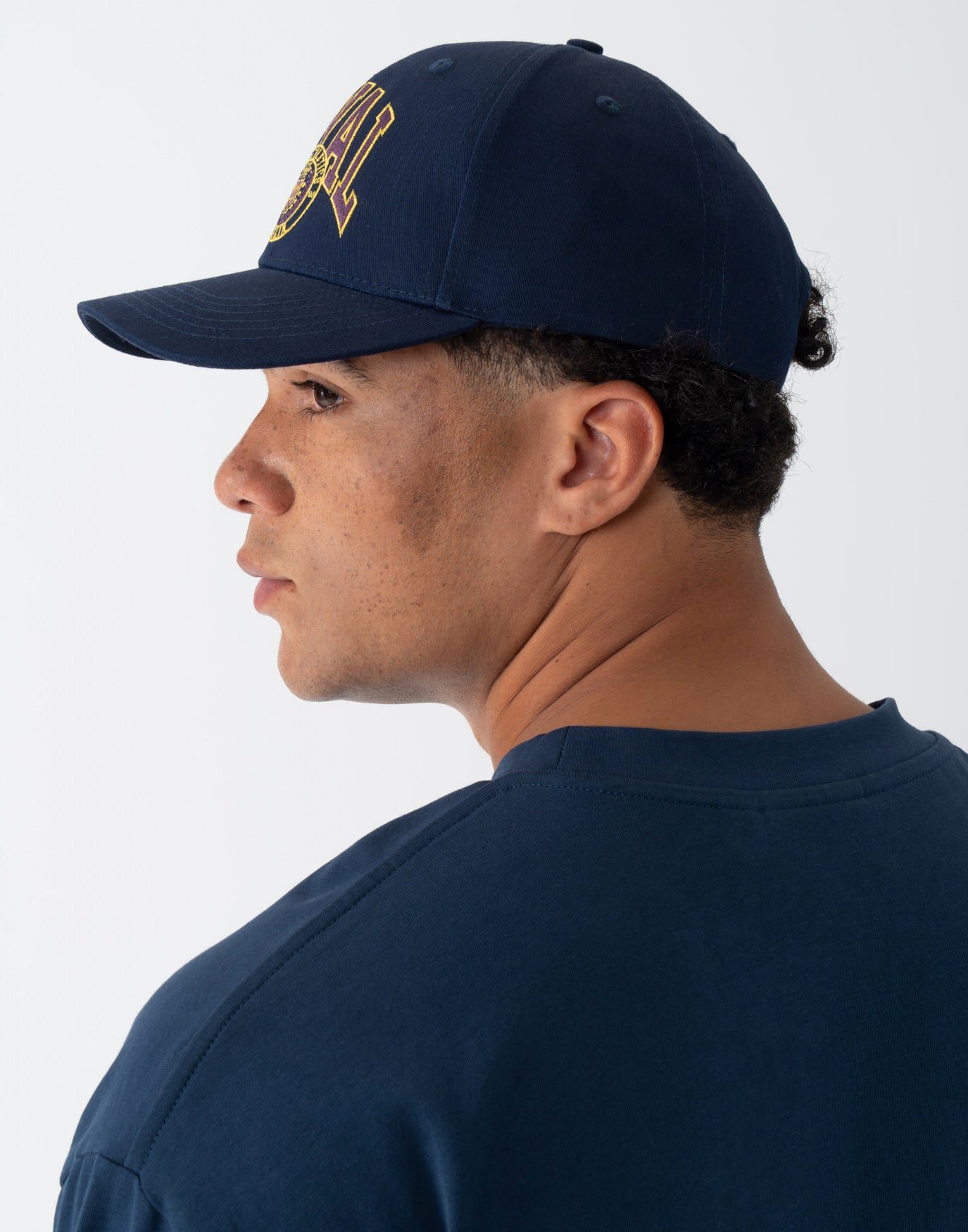 College Logo Cap Marine