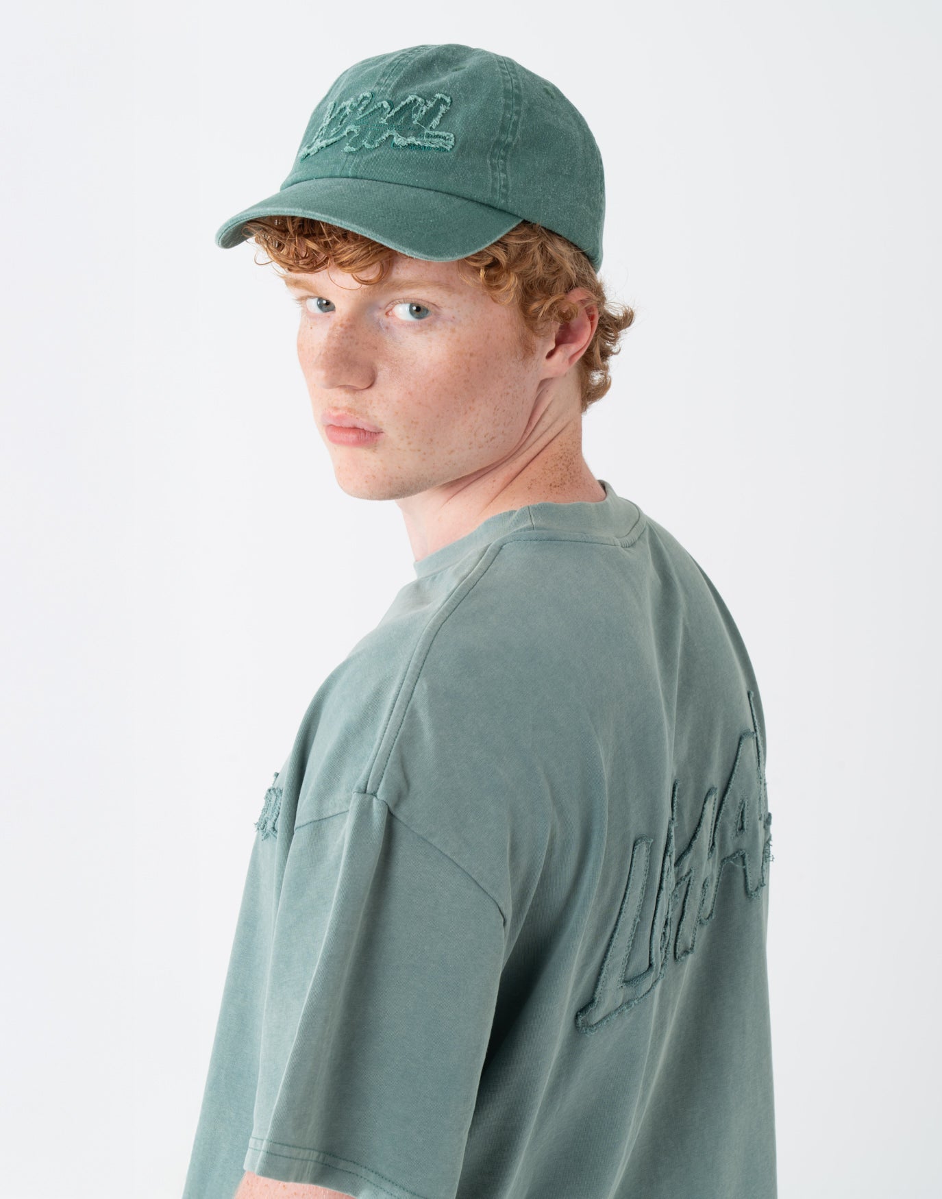 Graffiti Logo Cap Pine