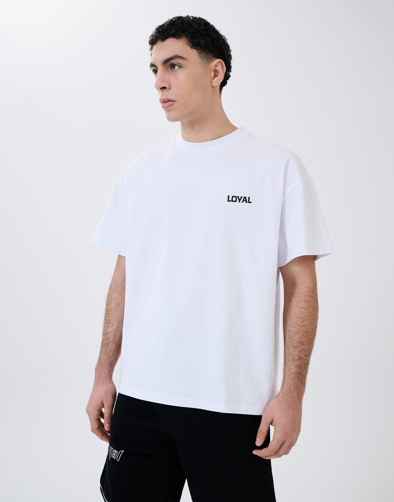 Patch Tee White