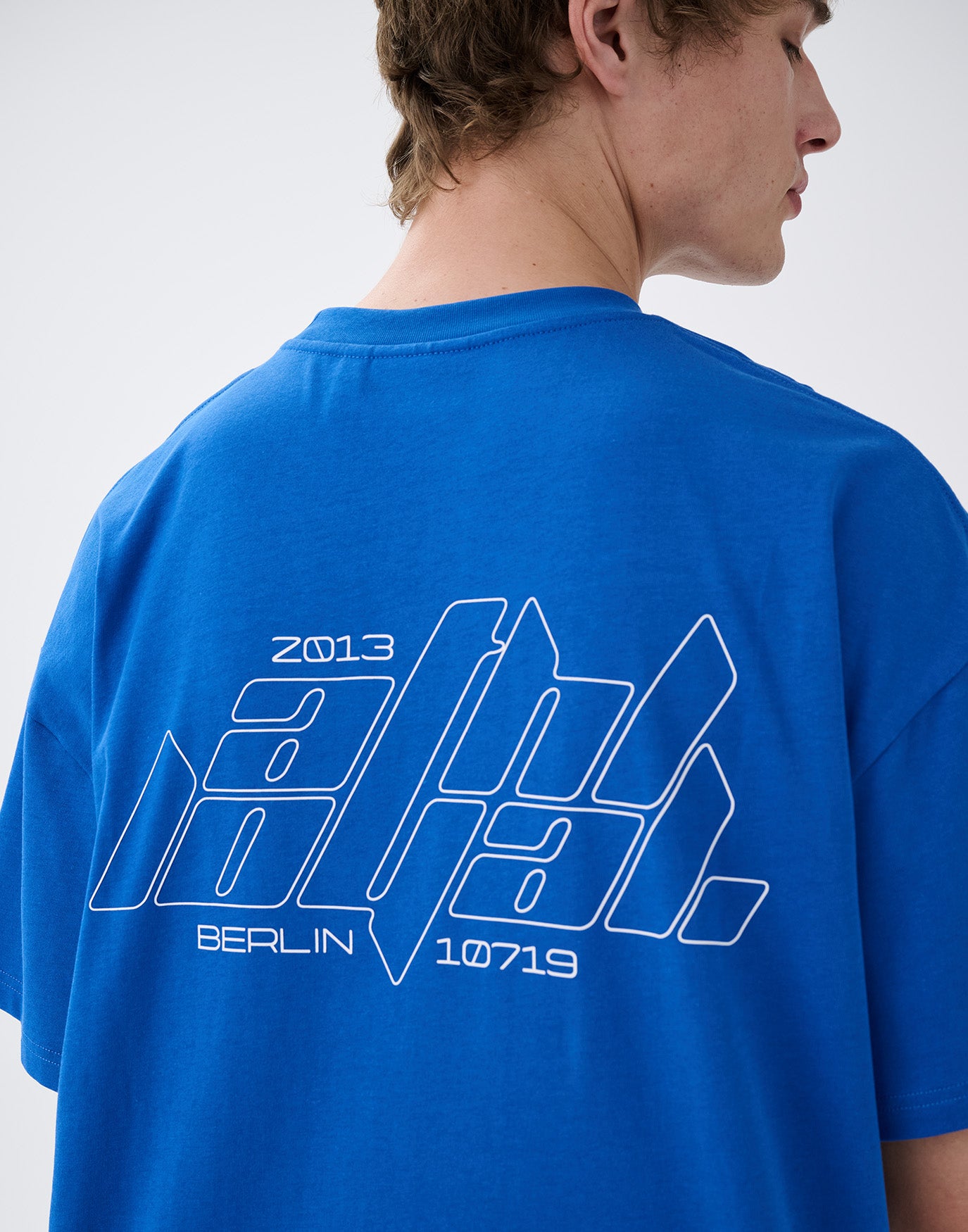 Racing Logo T-Shirt Blue