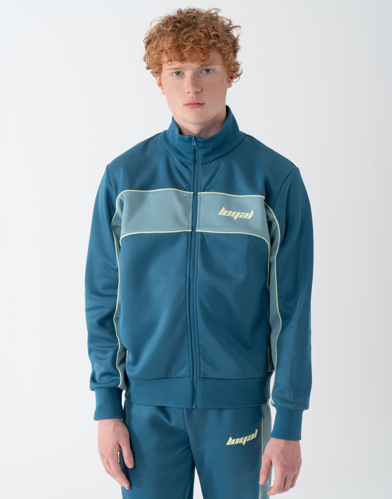 Racing Tracksuit Jacket Ocean