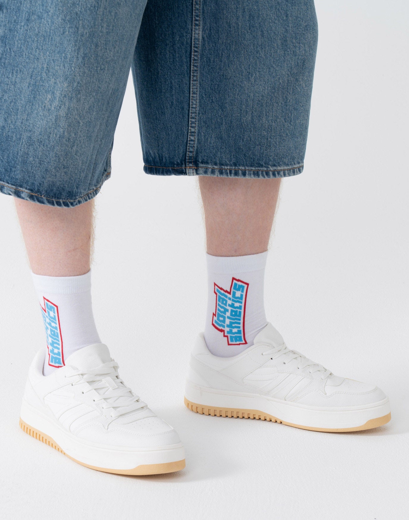 Speed Race Socks White