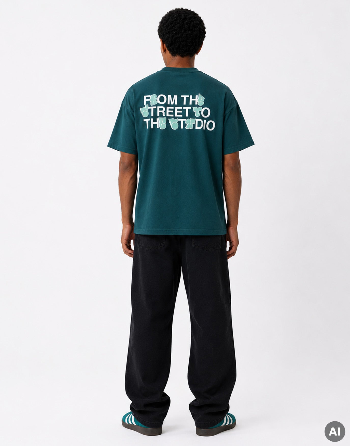 Stay Loyal T-Shirt Dark Emerald