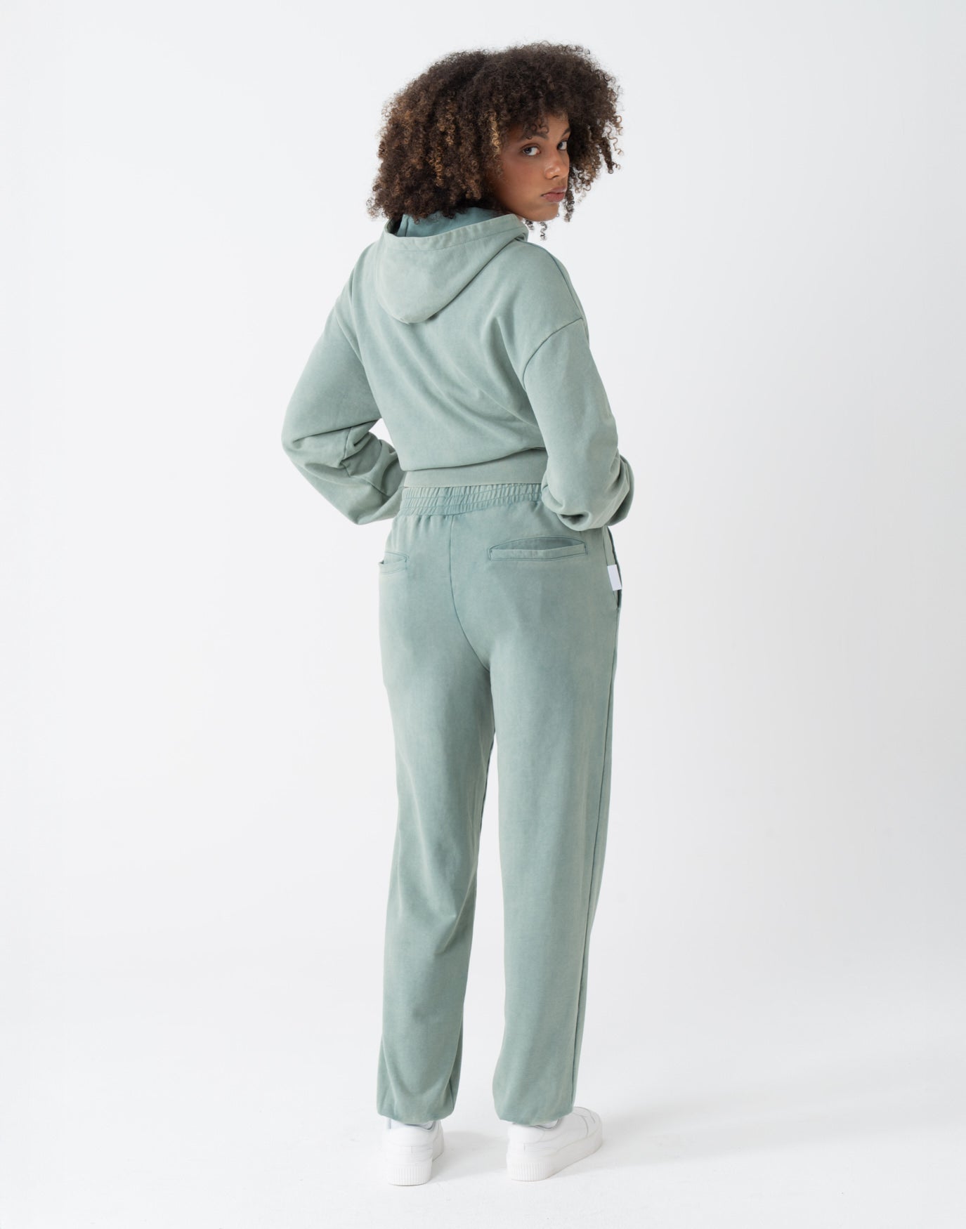 Washed Logo Sweatpants Pine
