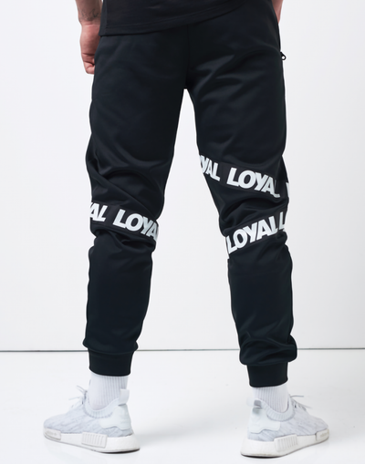 Loyal Tape Track Pants Black
