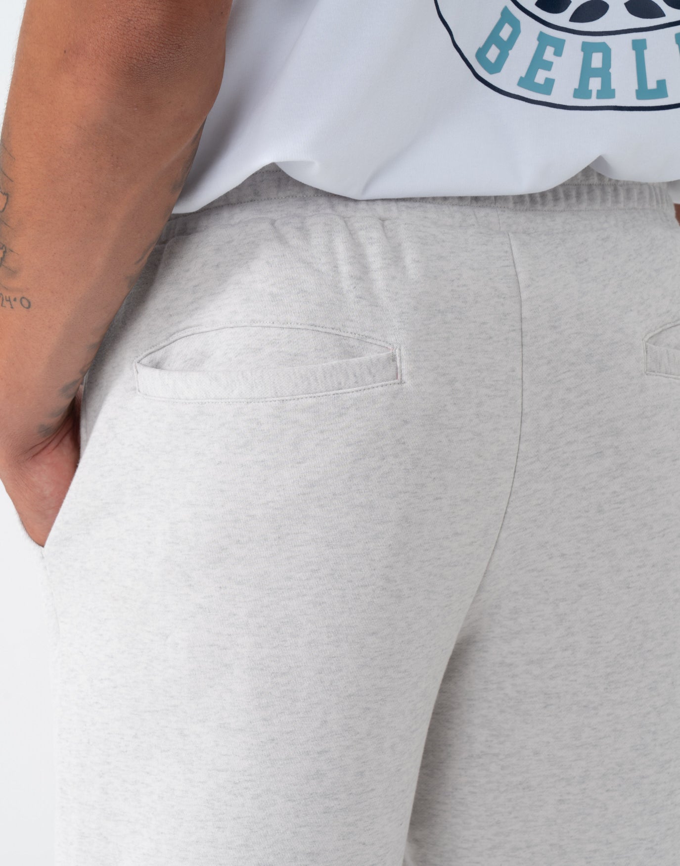 College Emblem Sweatpants Titan Melange