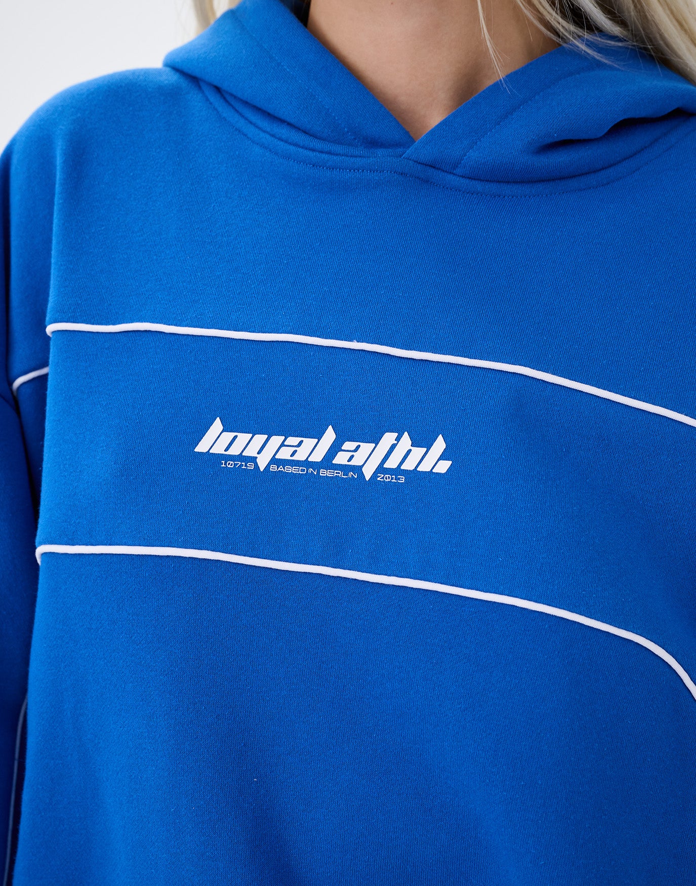 Racing Sweatsuit Hoodie Blue