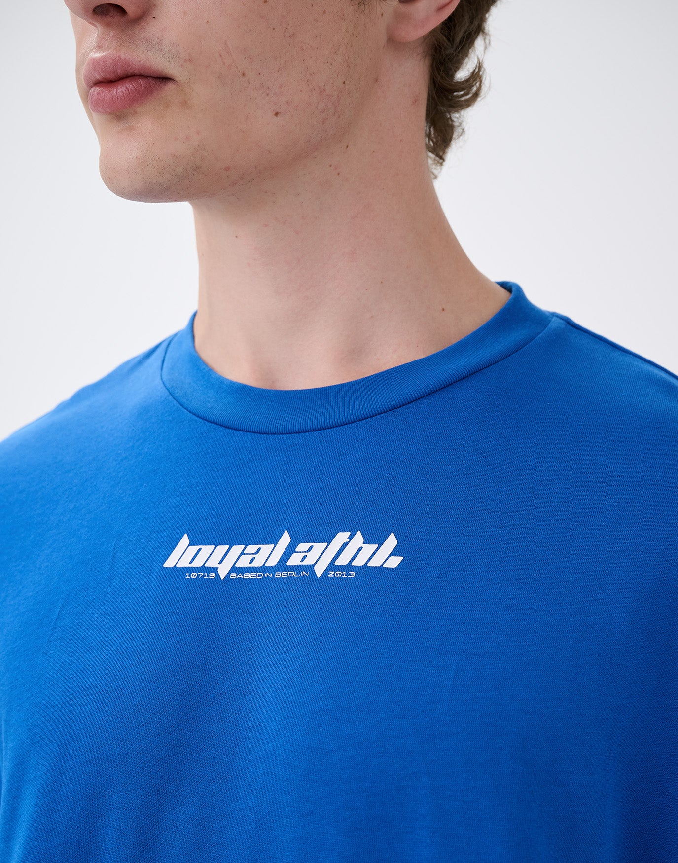 Racing Logo T-Shirt Blue
