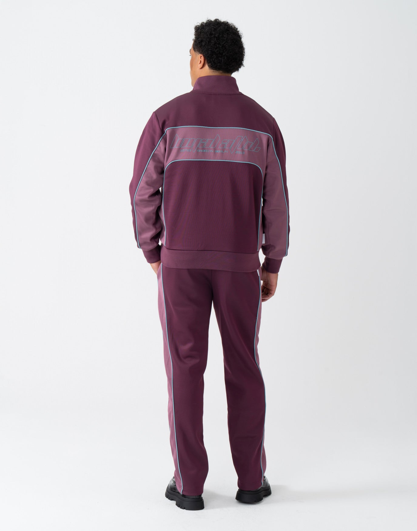 Racing Tracksuit Jacket Wine
