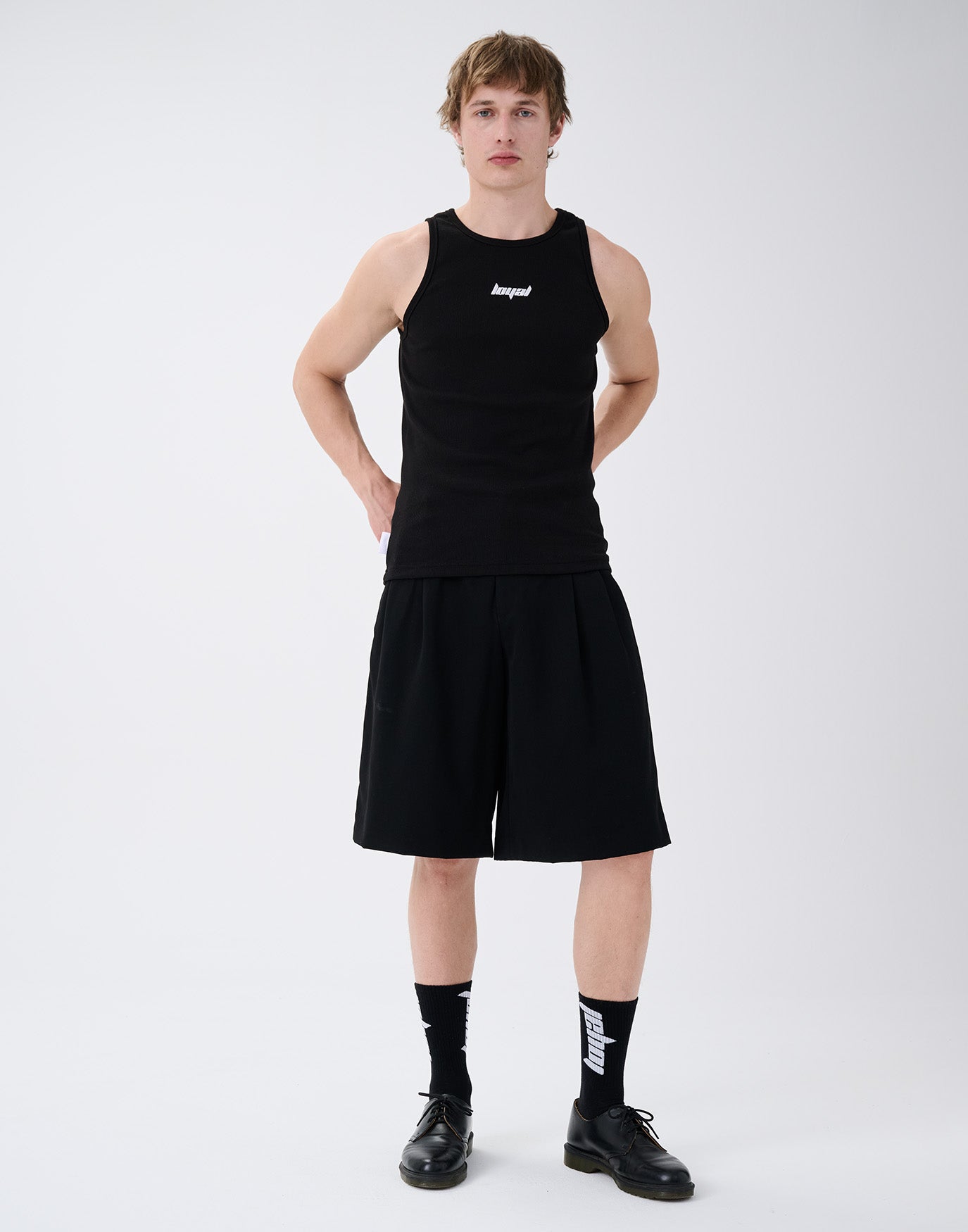 Racing Logo Tanktop Black