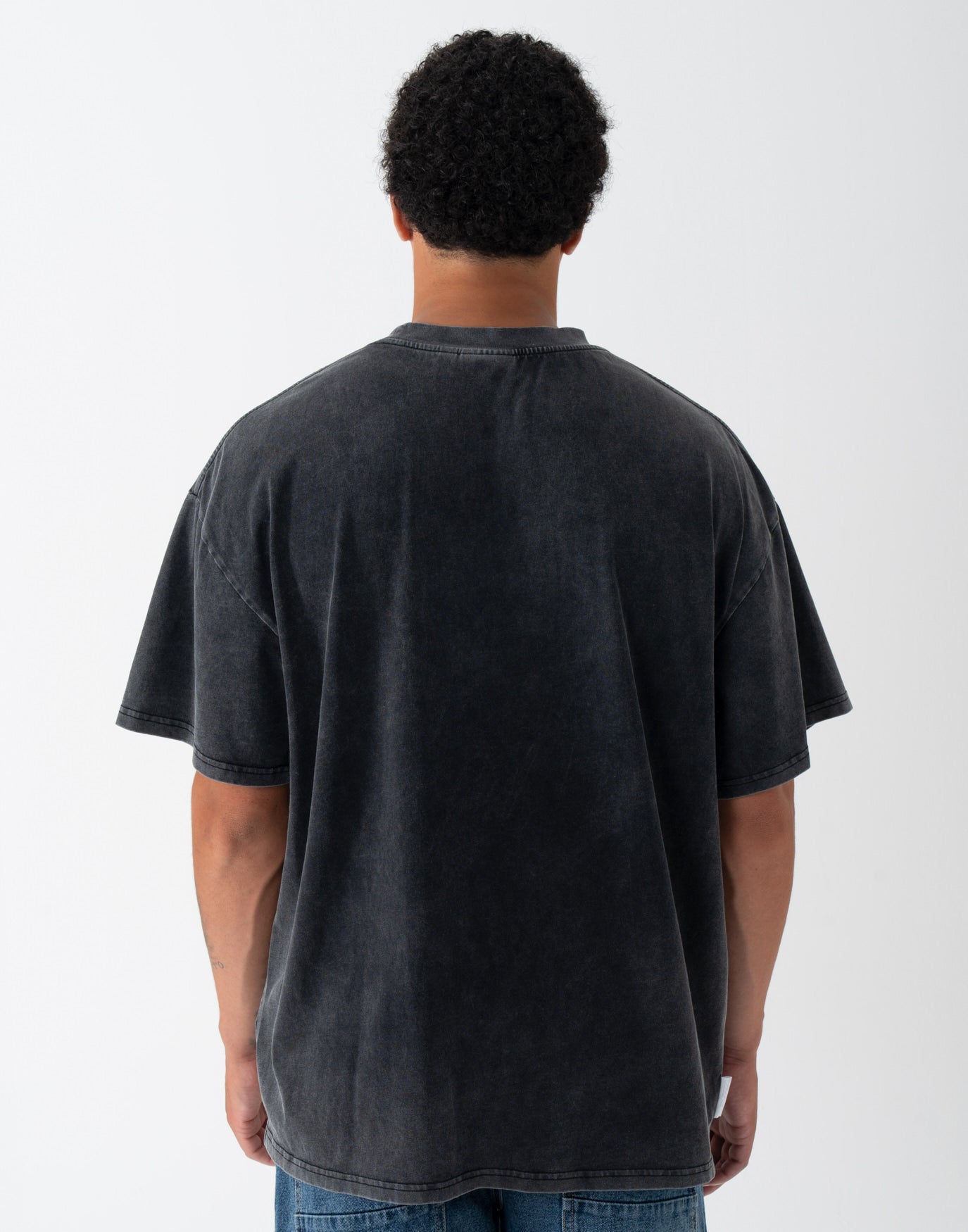 Washed Logo T-Shirt Black