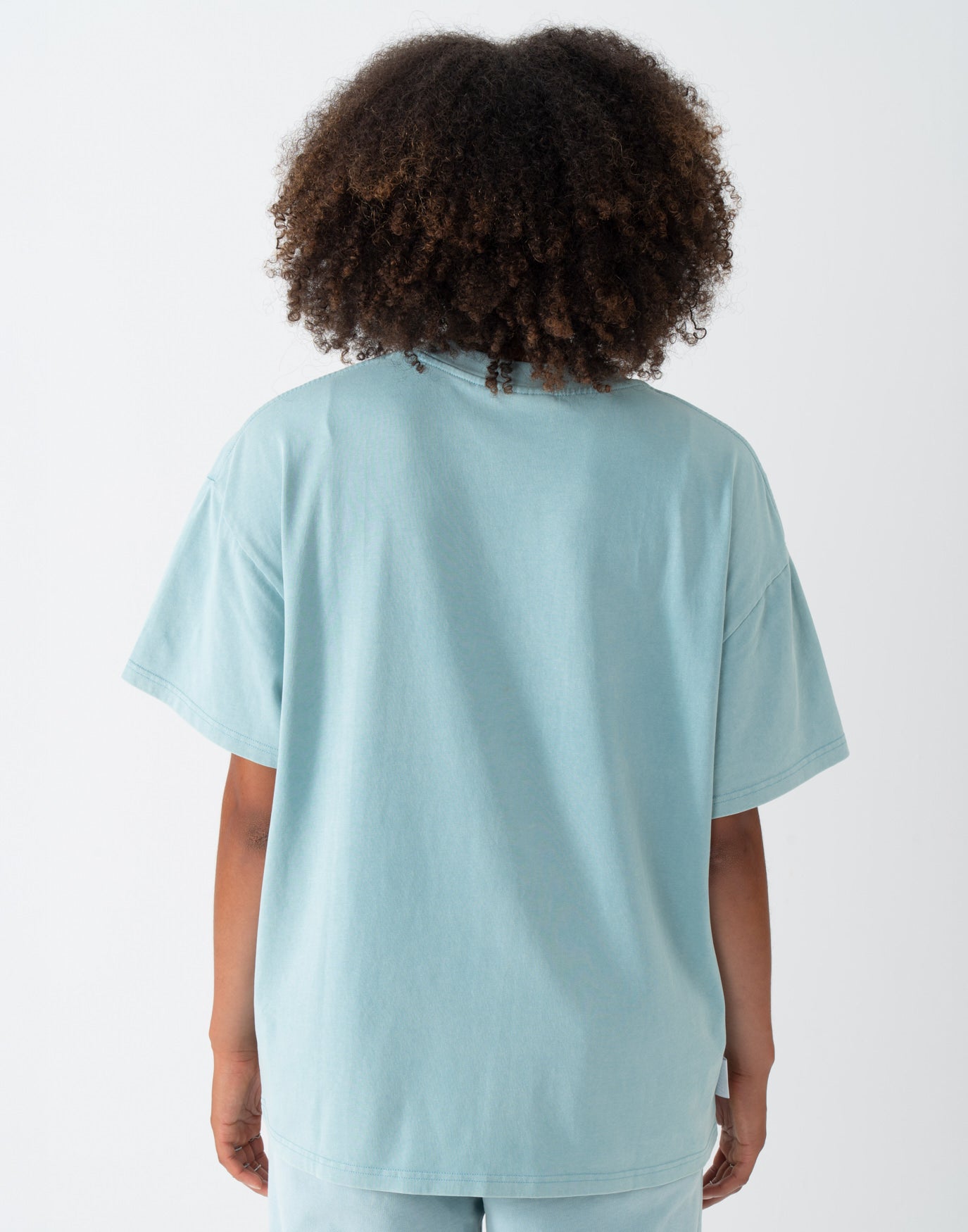 Washed Logo T-Shirt Blue