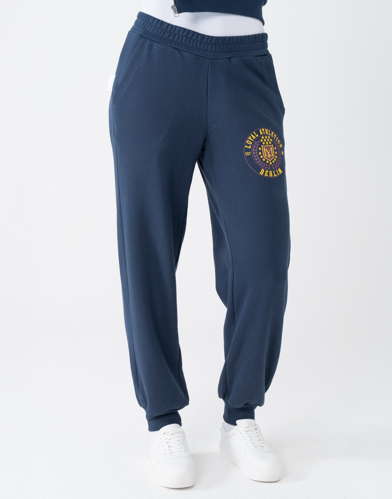 College Emblem Sweatpants Navy