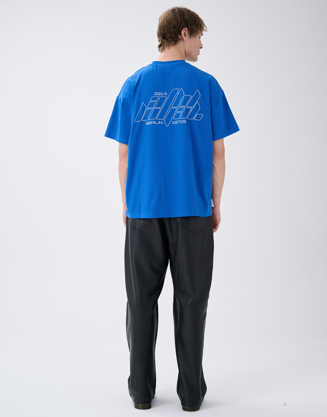 Racing Logo T-Shirt Blue