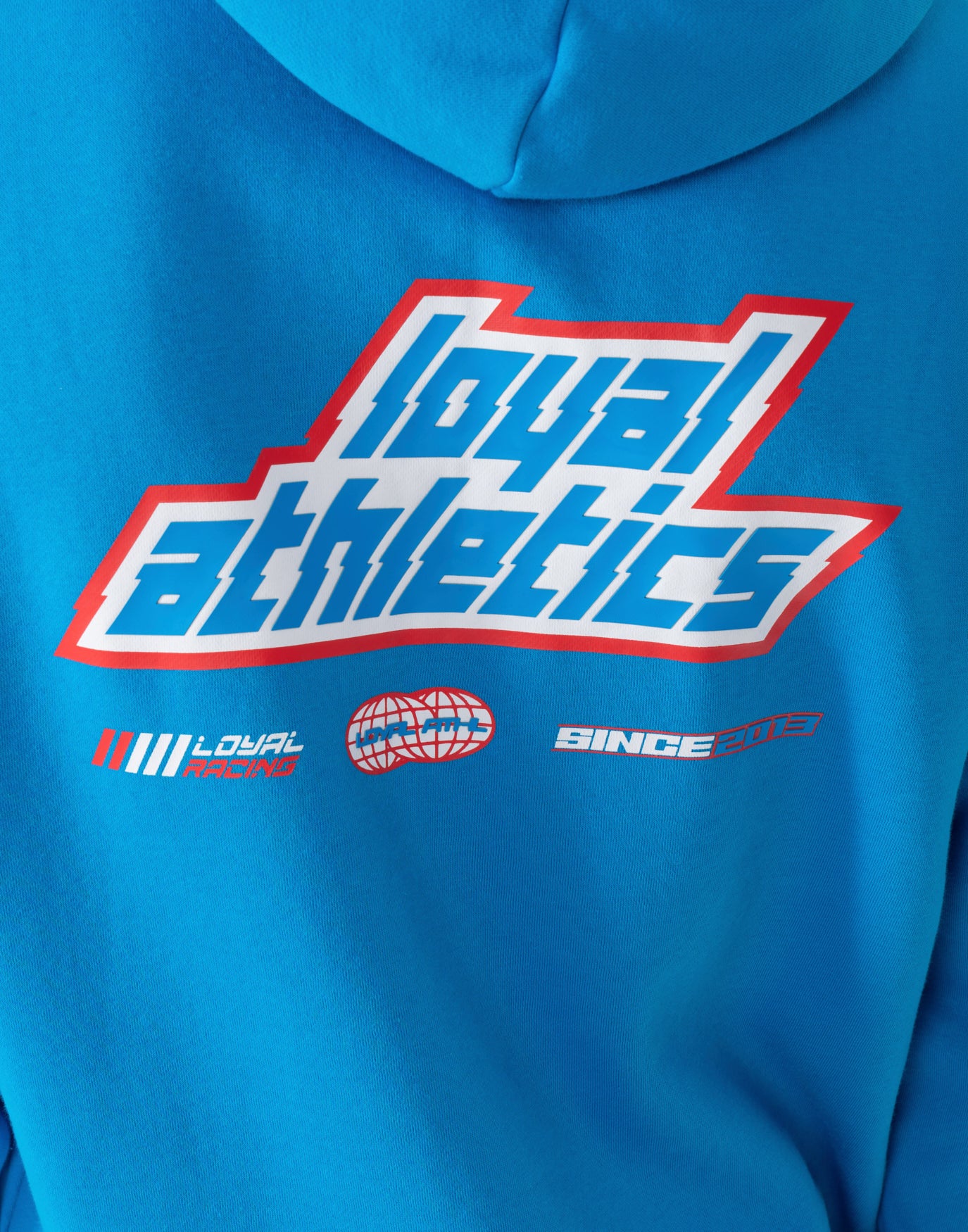 Speed Race Hoodie Blue