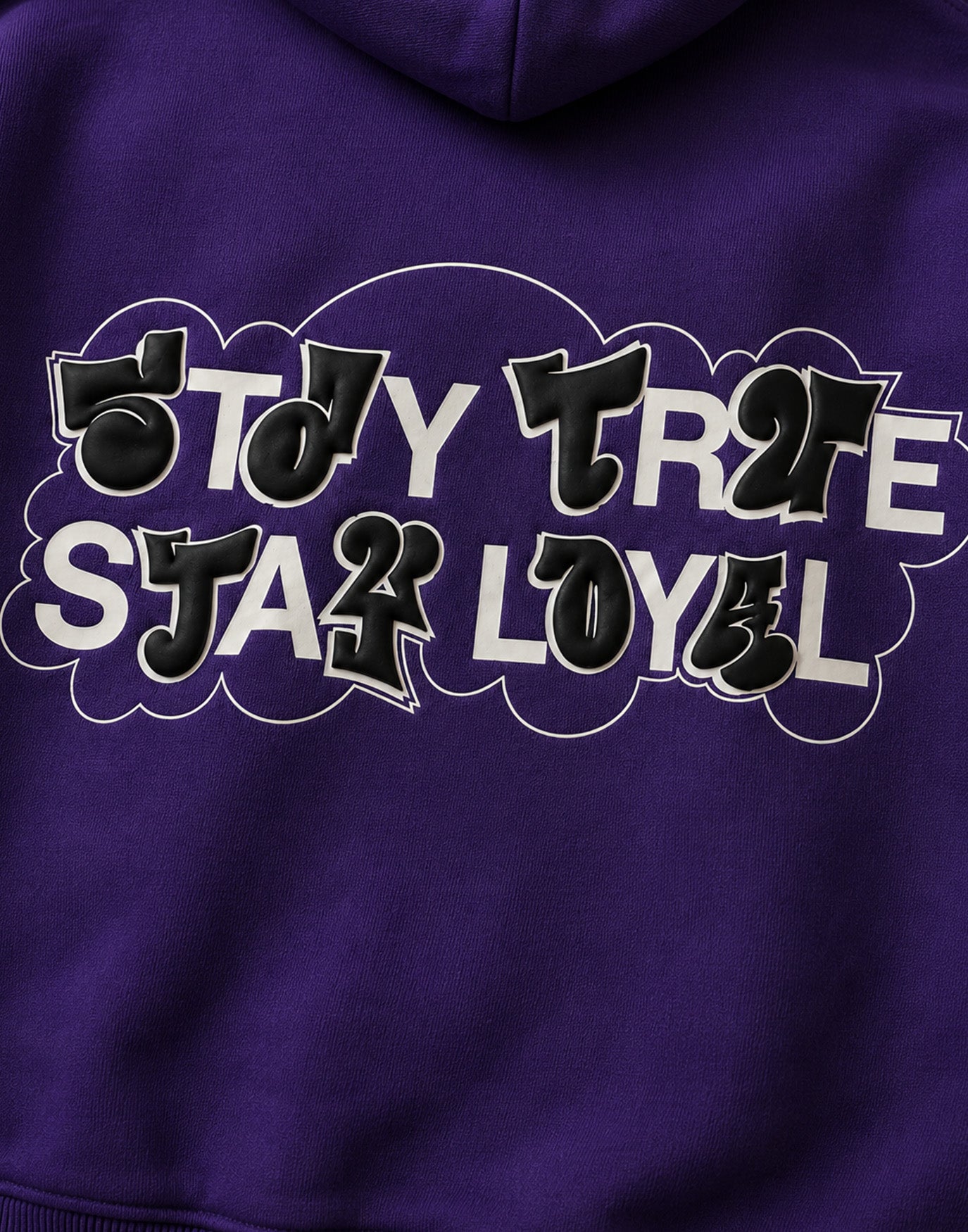 Stay Loyal Zip-Hoodie Purple