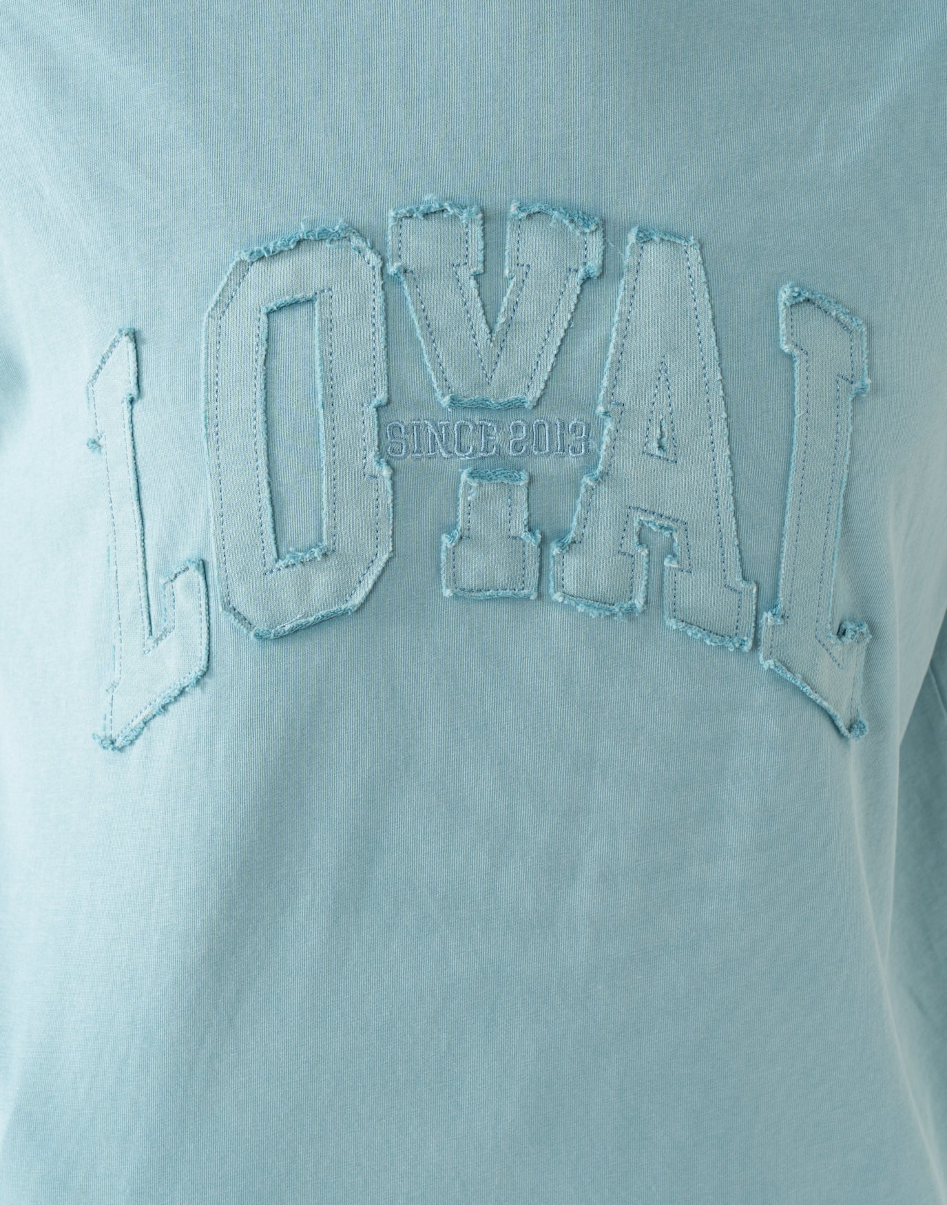 Washed Logo T-Shirt Blue