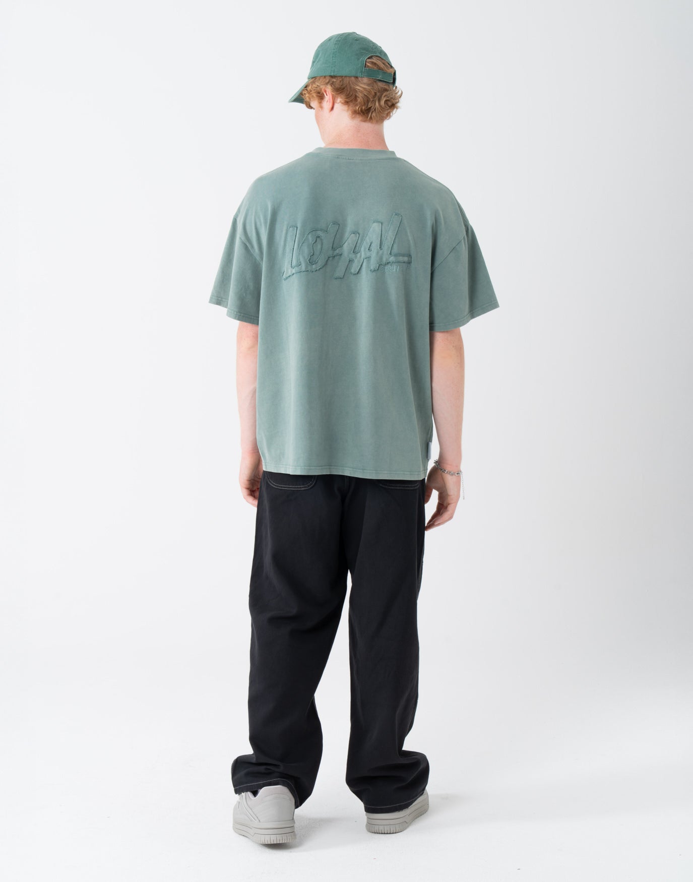 Washed Logo T-Shirt Pine
