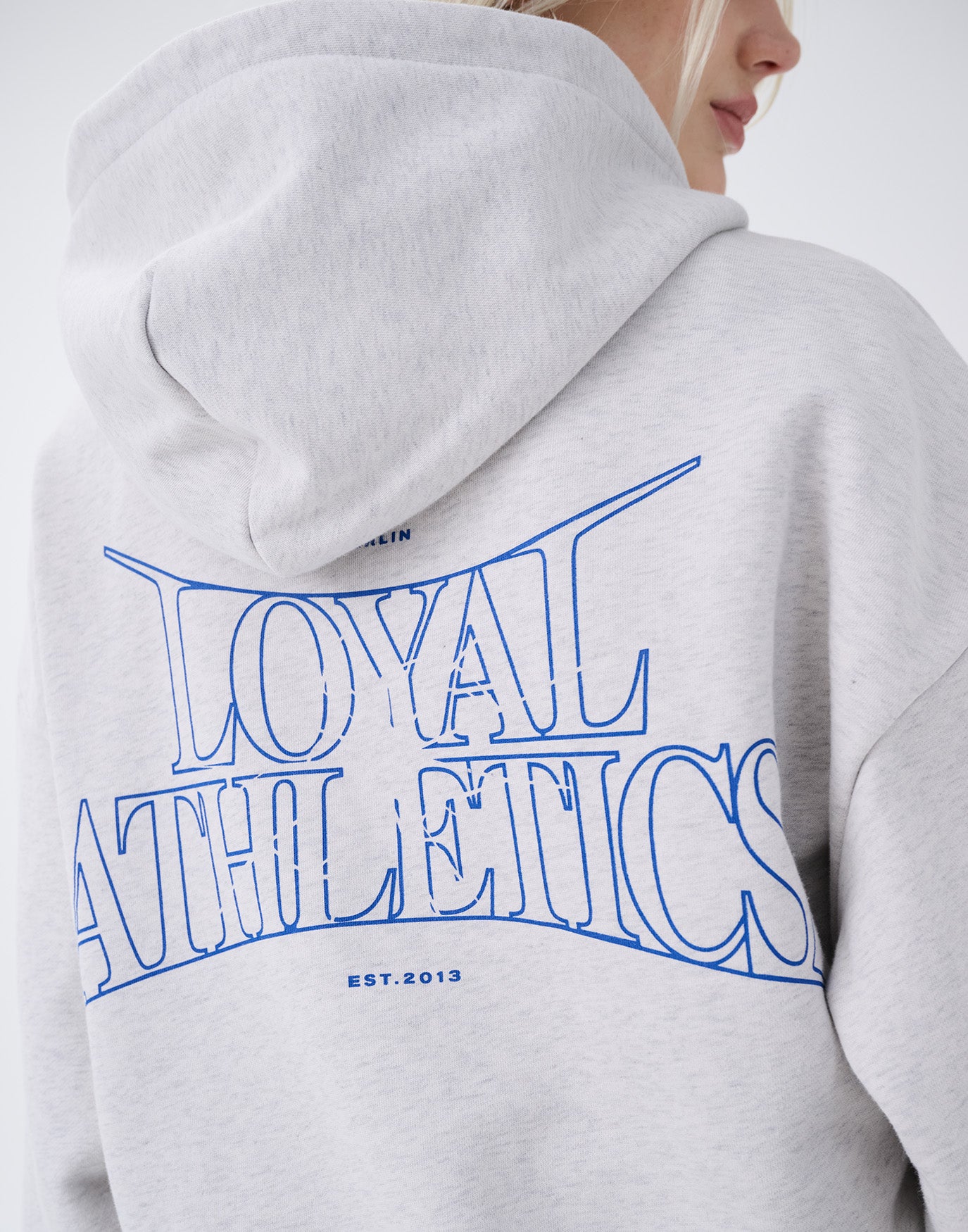 Olympus Zip-Hoodie titan melange