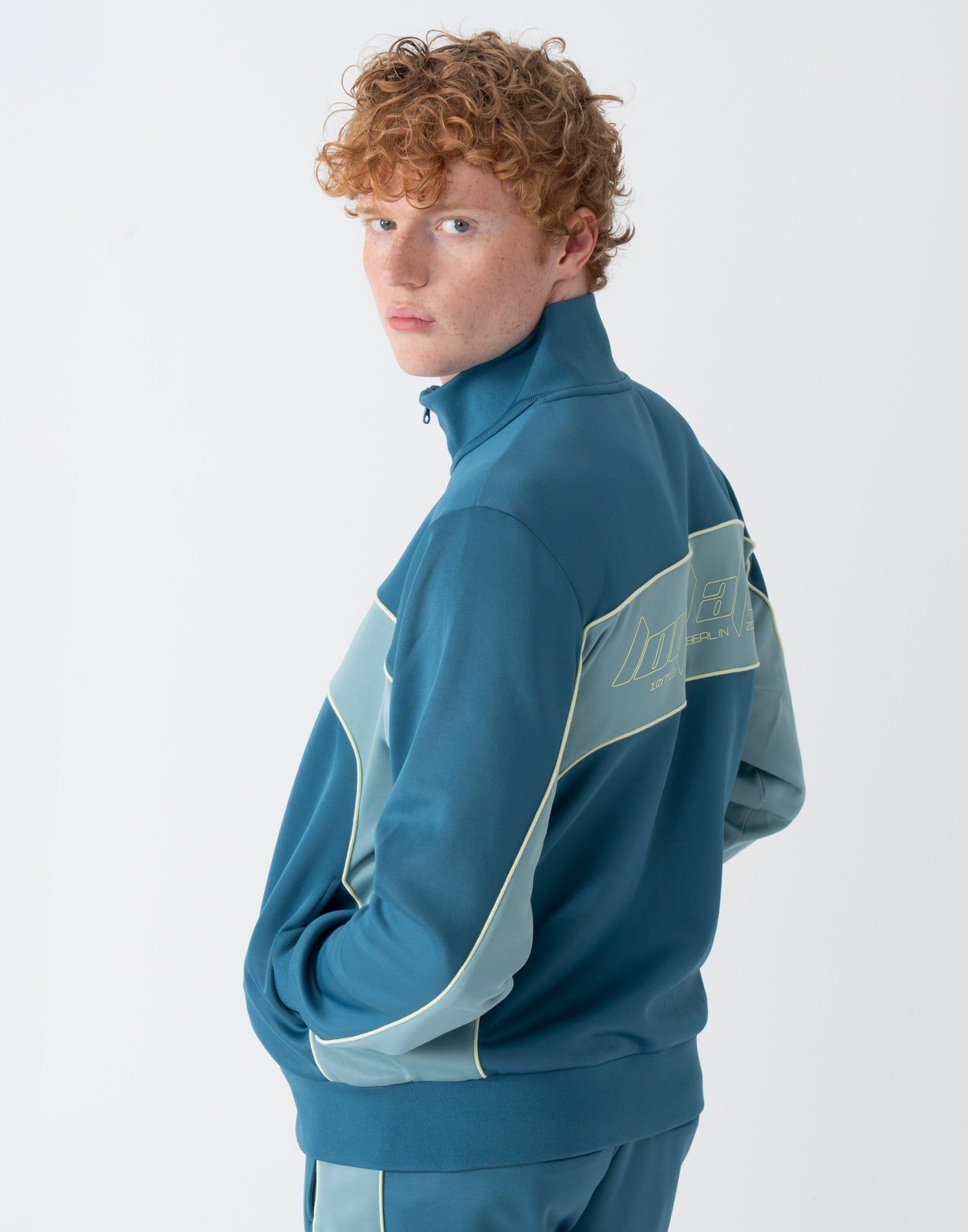 Racing Tracksuit Jacket Ocean