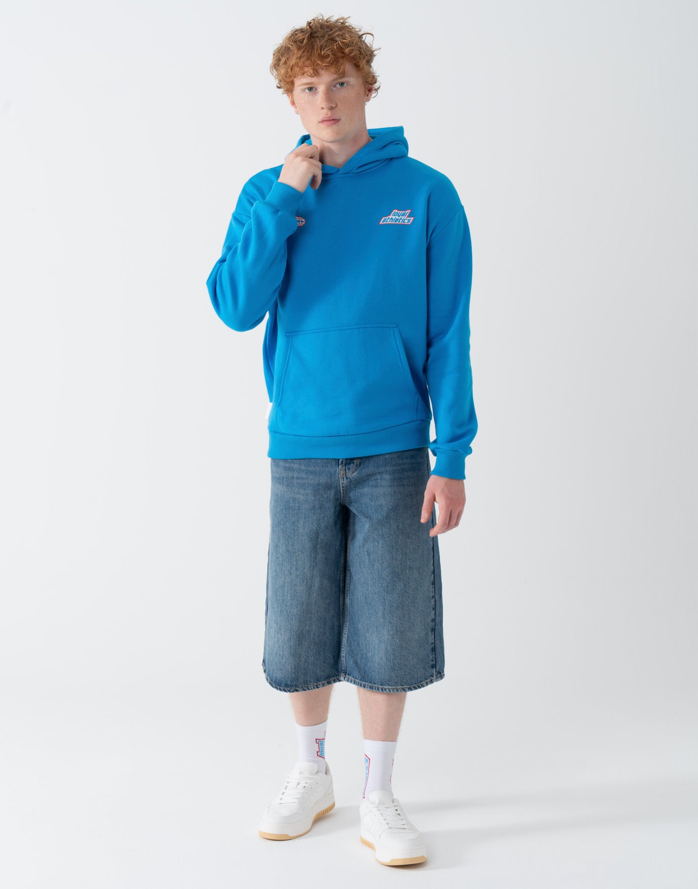 Speed Race Hoodie Blue