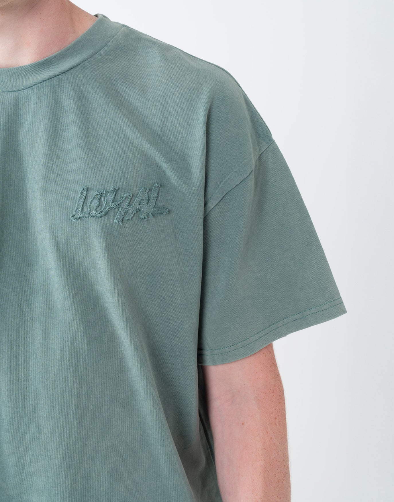 Washed Logo T-Shirt Pine