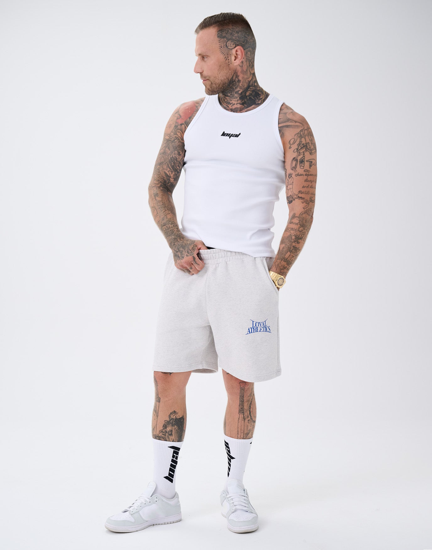 Olympus Sweatshorts titan melange