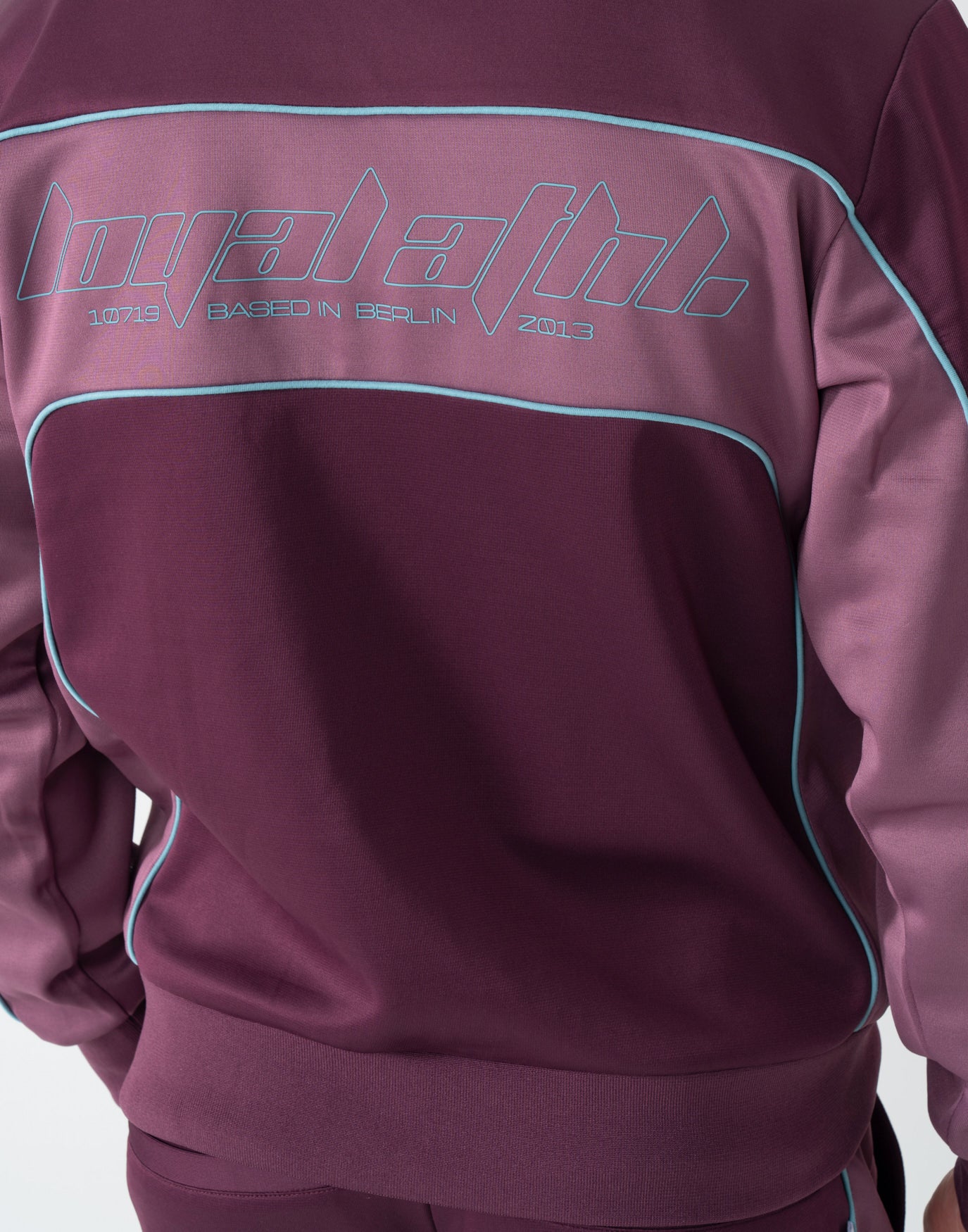 Racing Tracksuit Jacket Wine