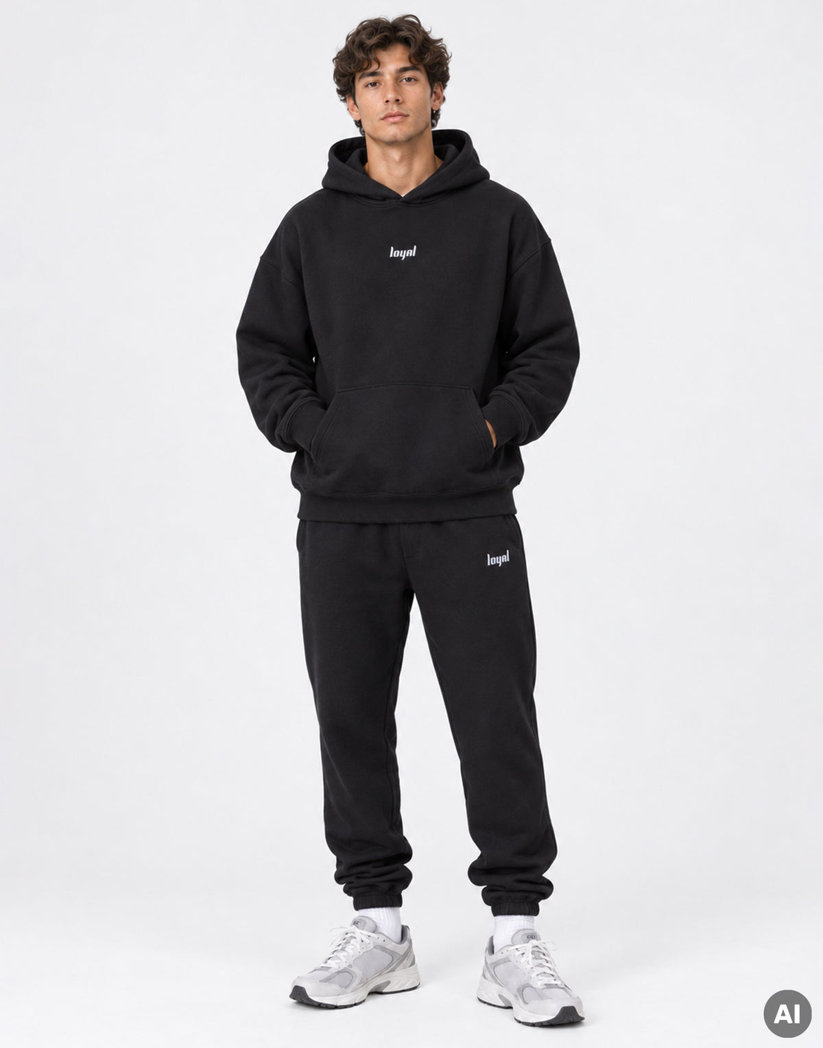 Classic Logo Hoodie Black