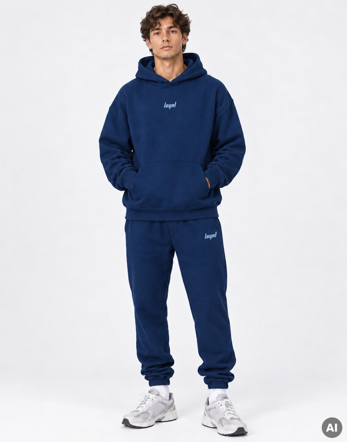 Classic Logo Hoodie Midnight