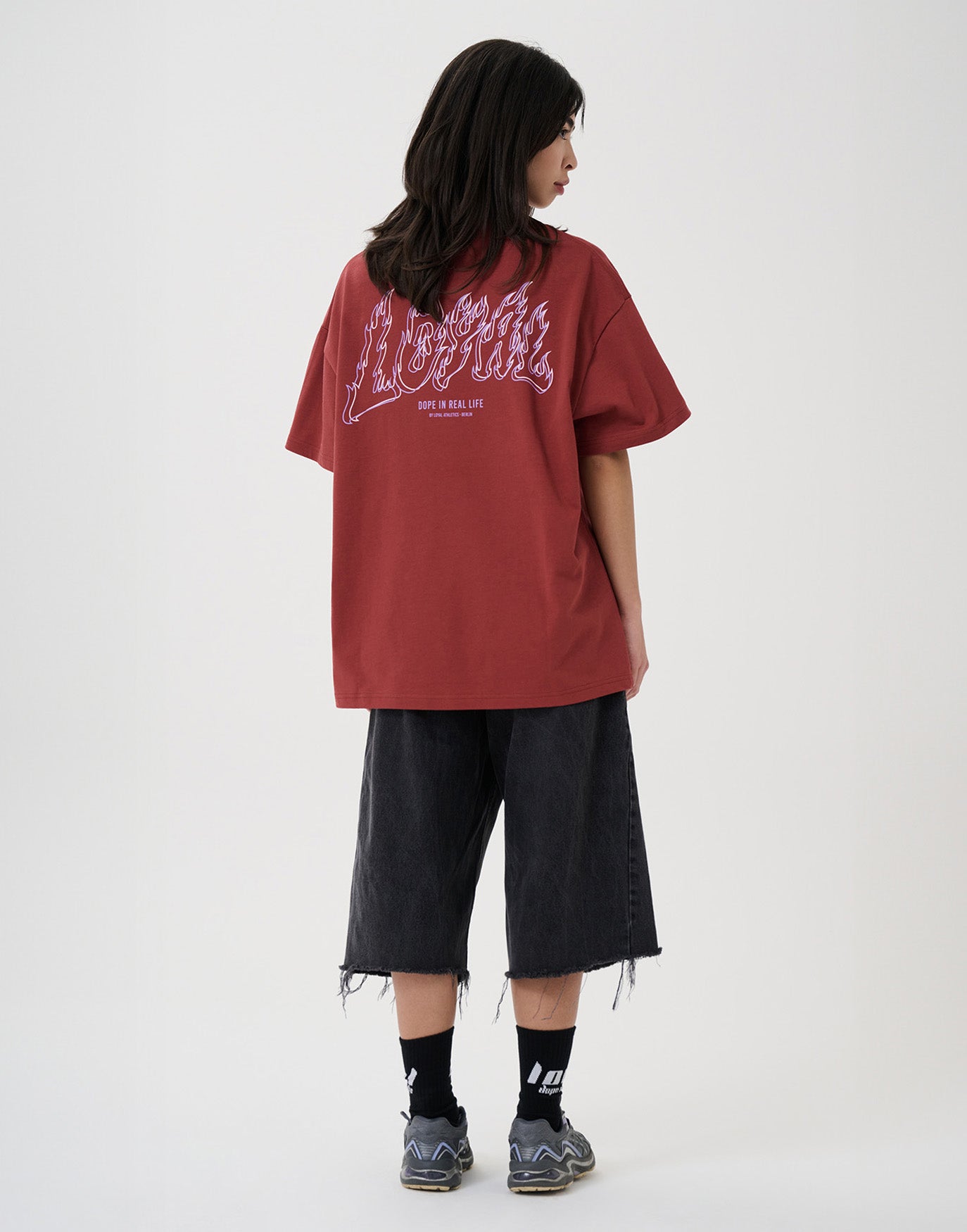 Flaming Loyal Tee Red