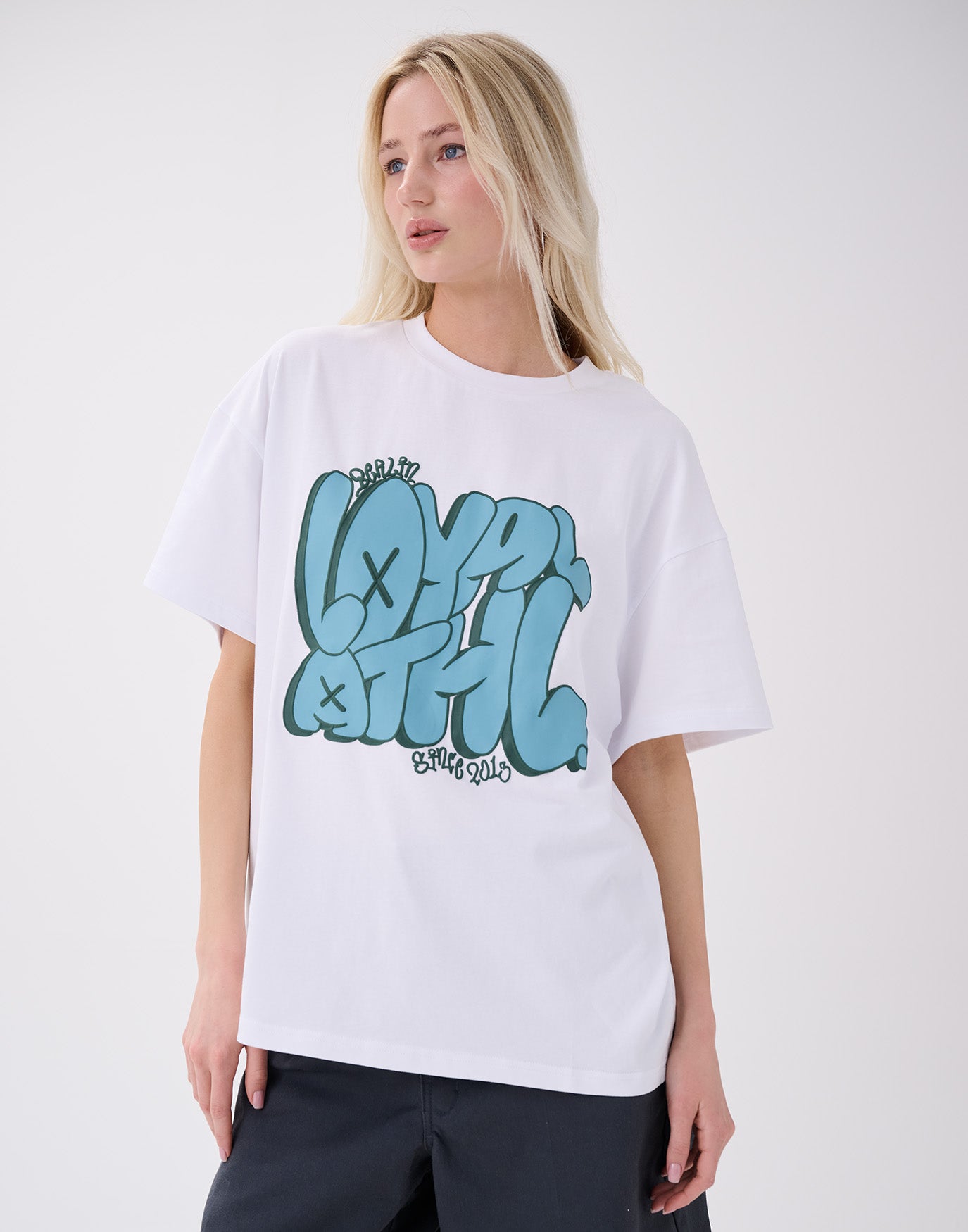 Bubble Graffiti T-Shirt White