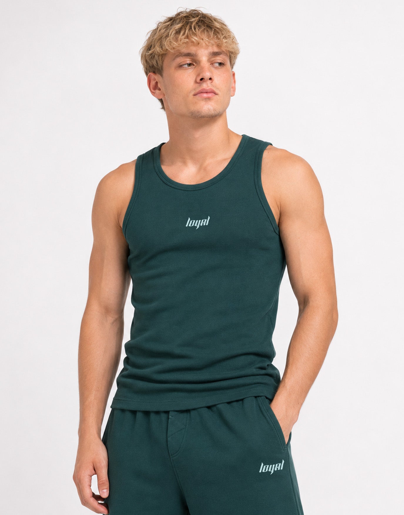 Classic Logo Tanktop Dark Emerald