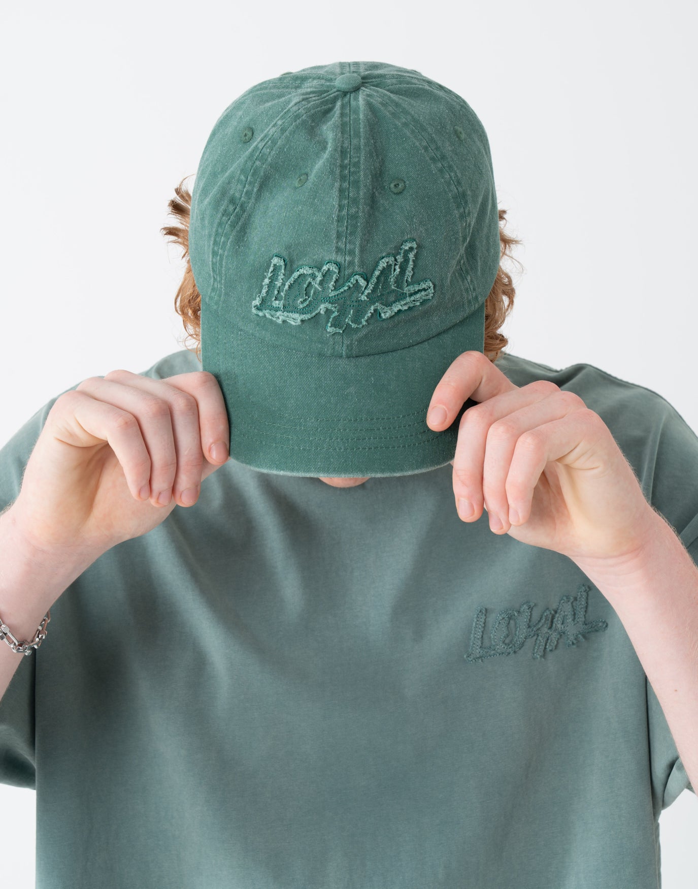 Graffiti Logo Cap Pine