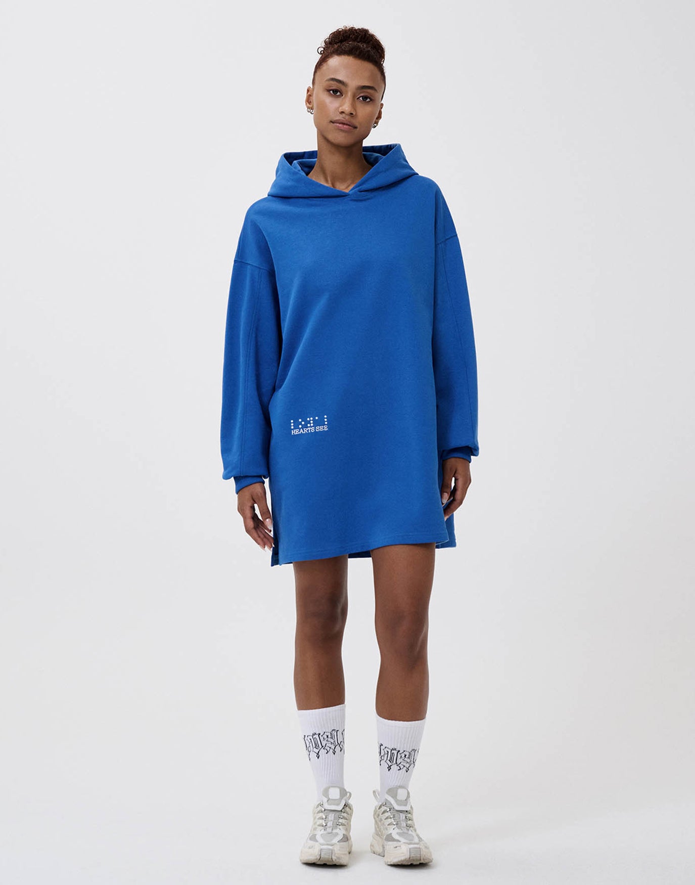 Hearts See Women’s Oversized Hoodie Dress