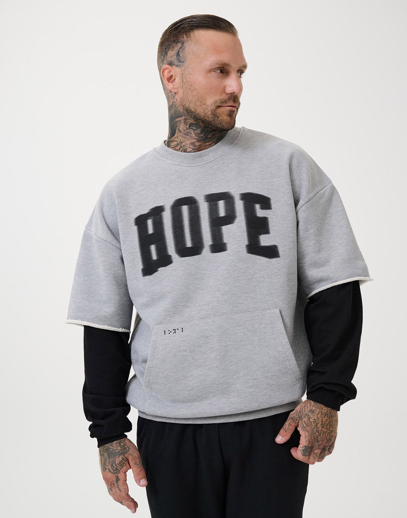 Hope Layered Crewneck