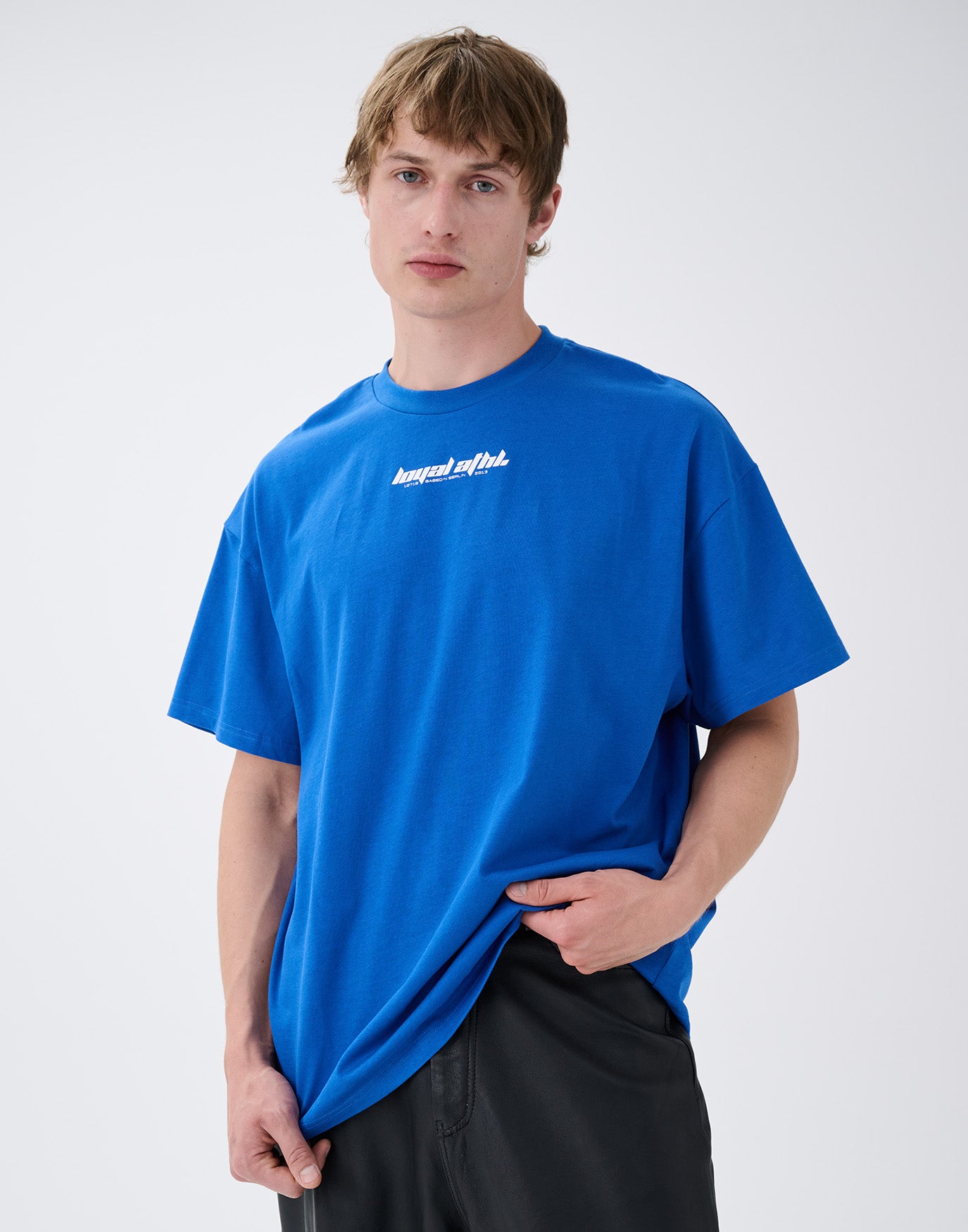 Racing Logo T-Shirt Blue