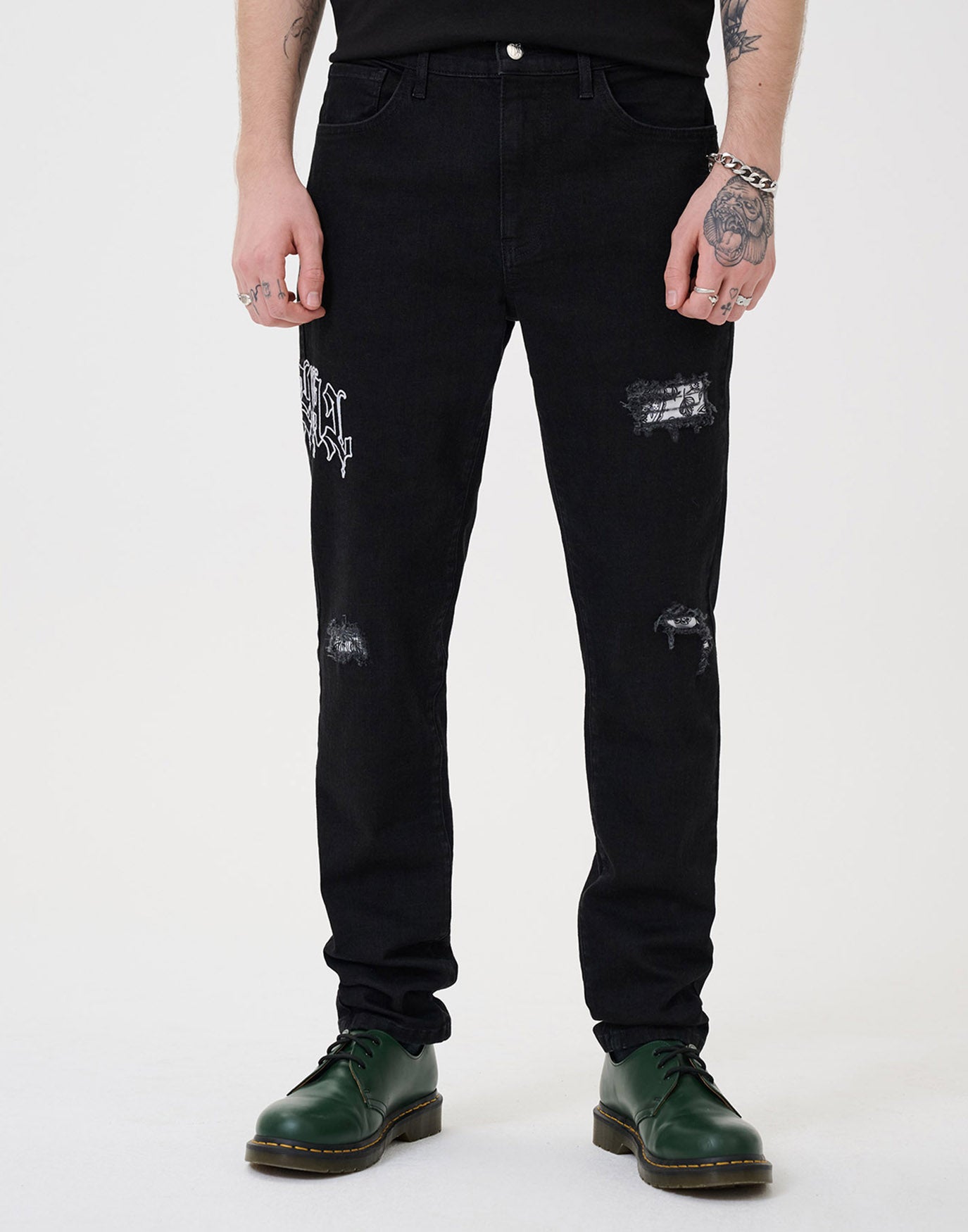 Loyal Drip Jeans Black