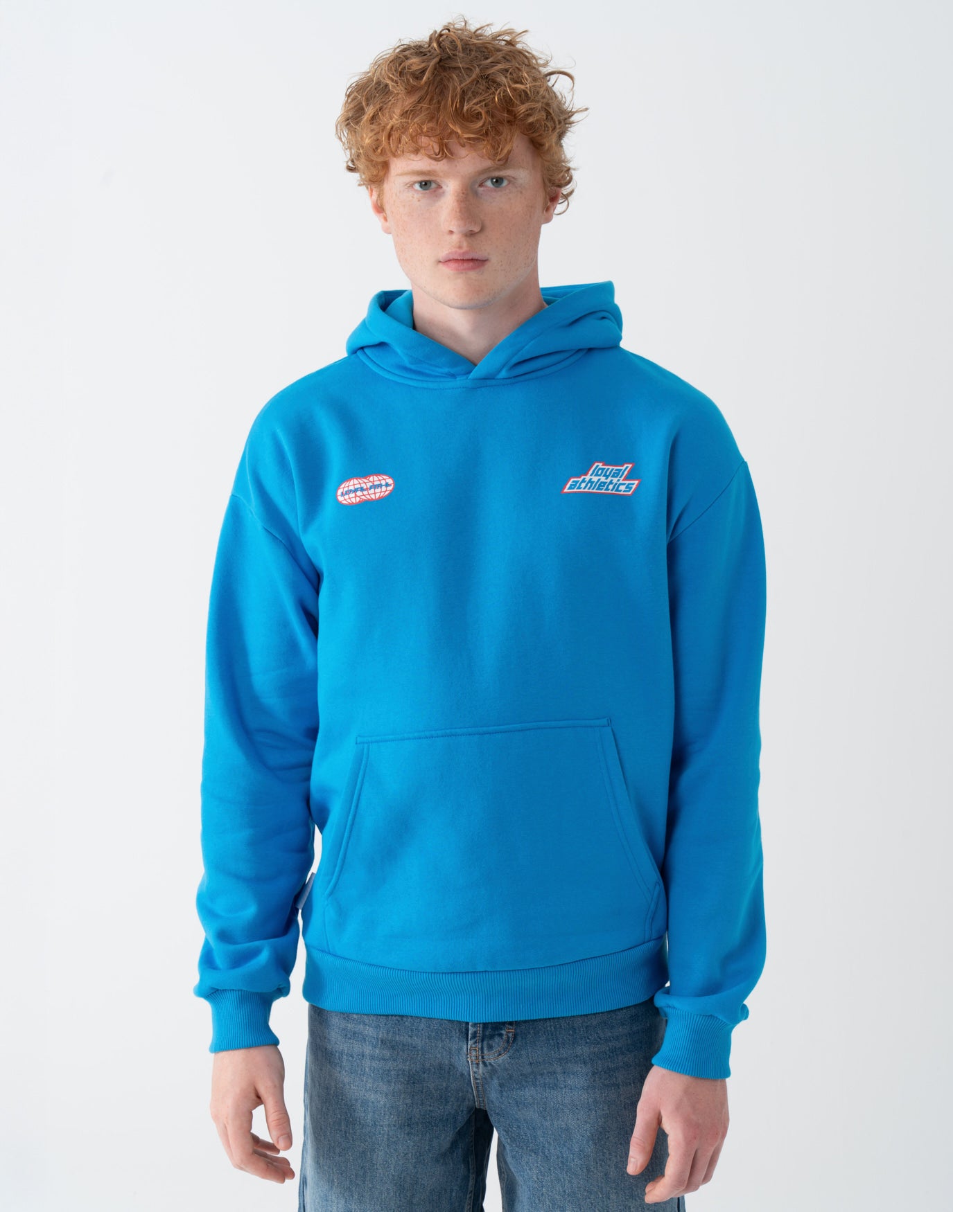 Speed Race Hoodie Blue