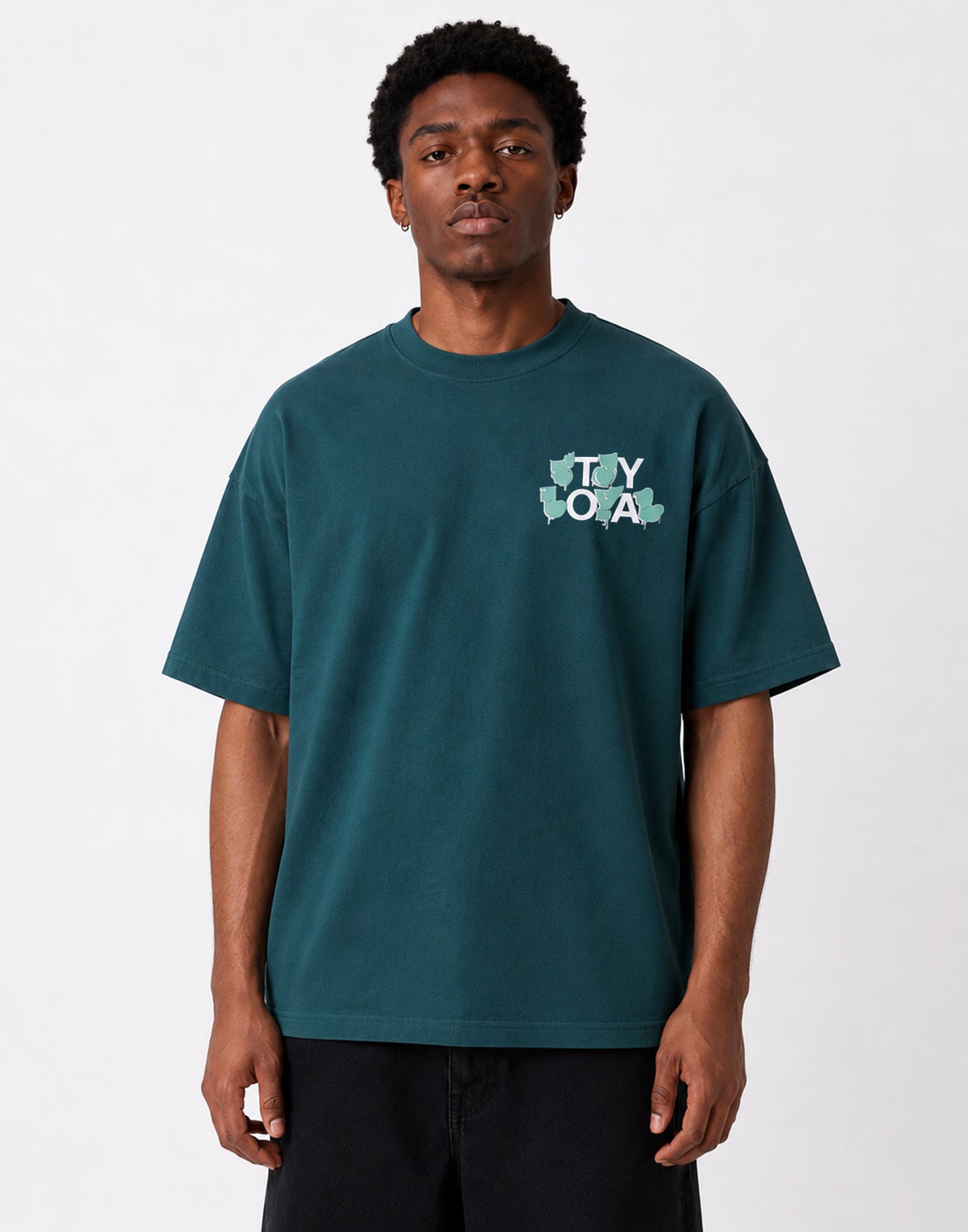 Stay Loyal T-Shirt Dark Emerald