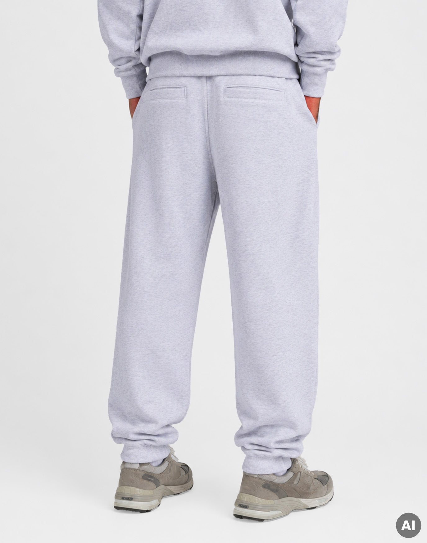 Classic Logo Sweatpants Titan Melange