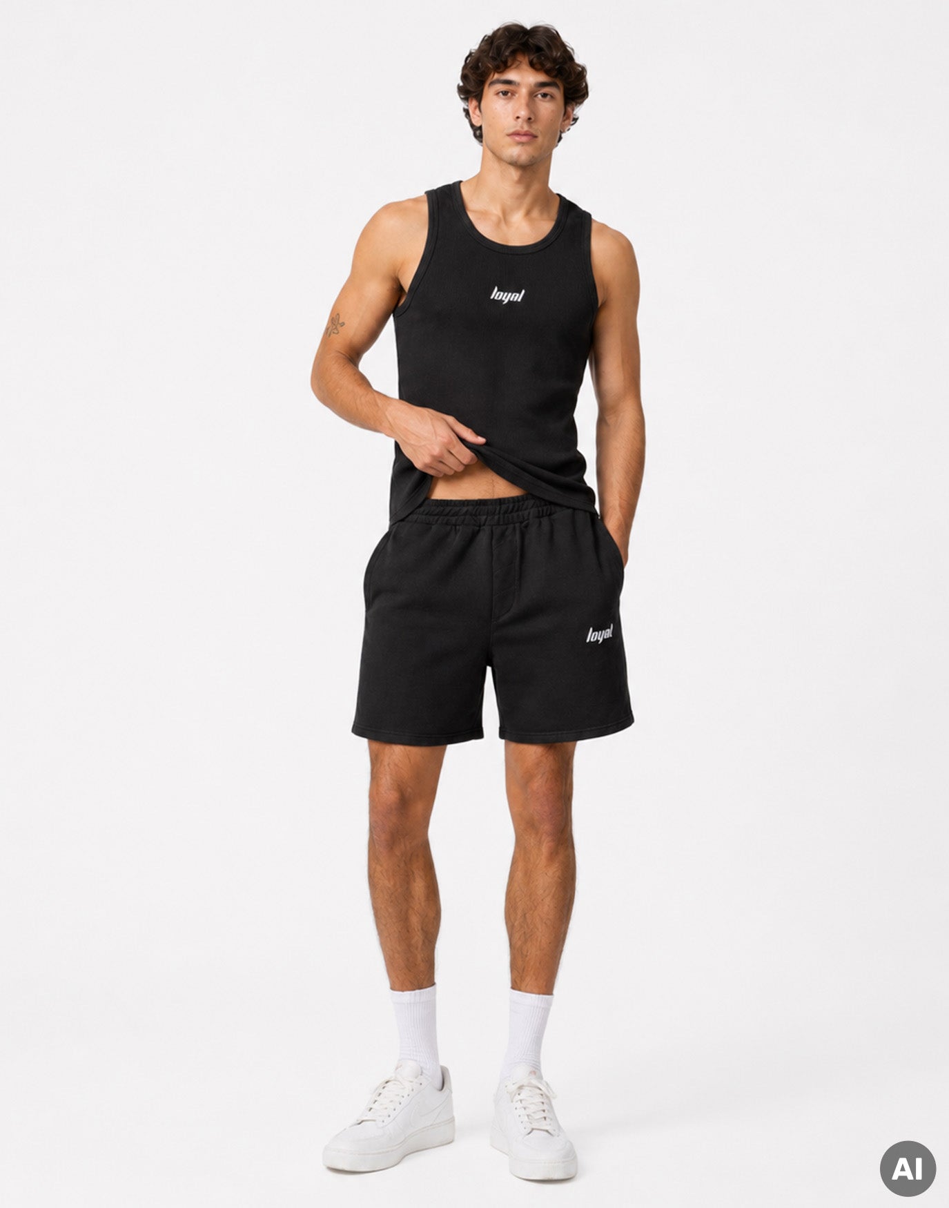 Classic Logo Sweatshorts Black