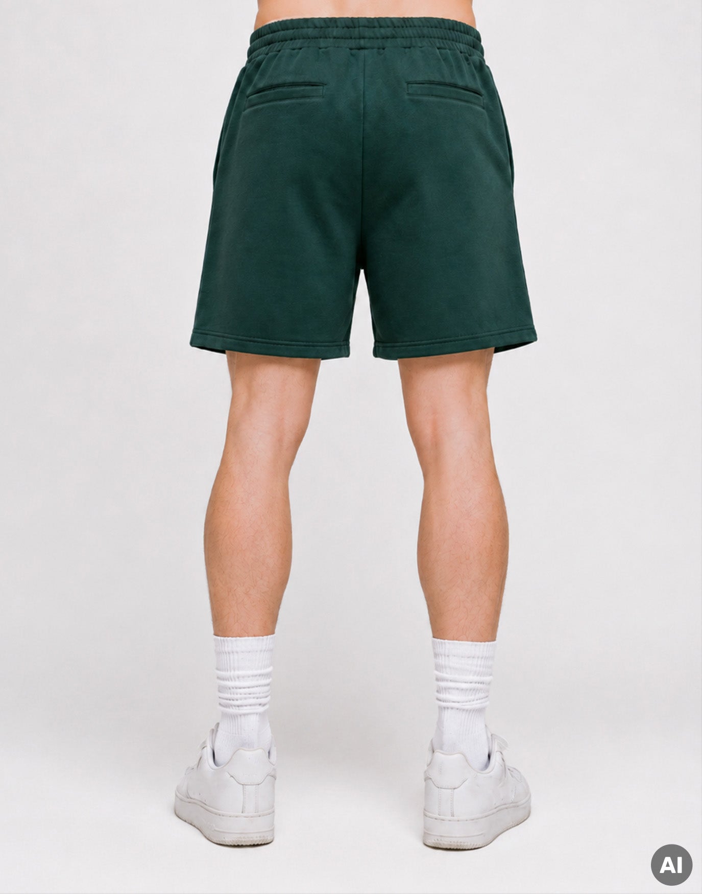 Classic Logo Sweatshorts Dark Emerald