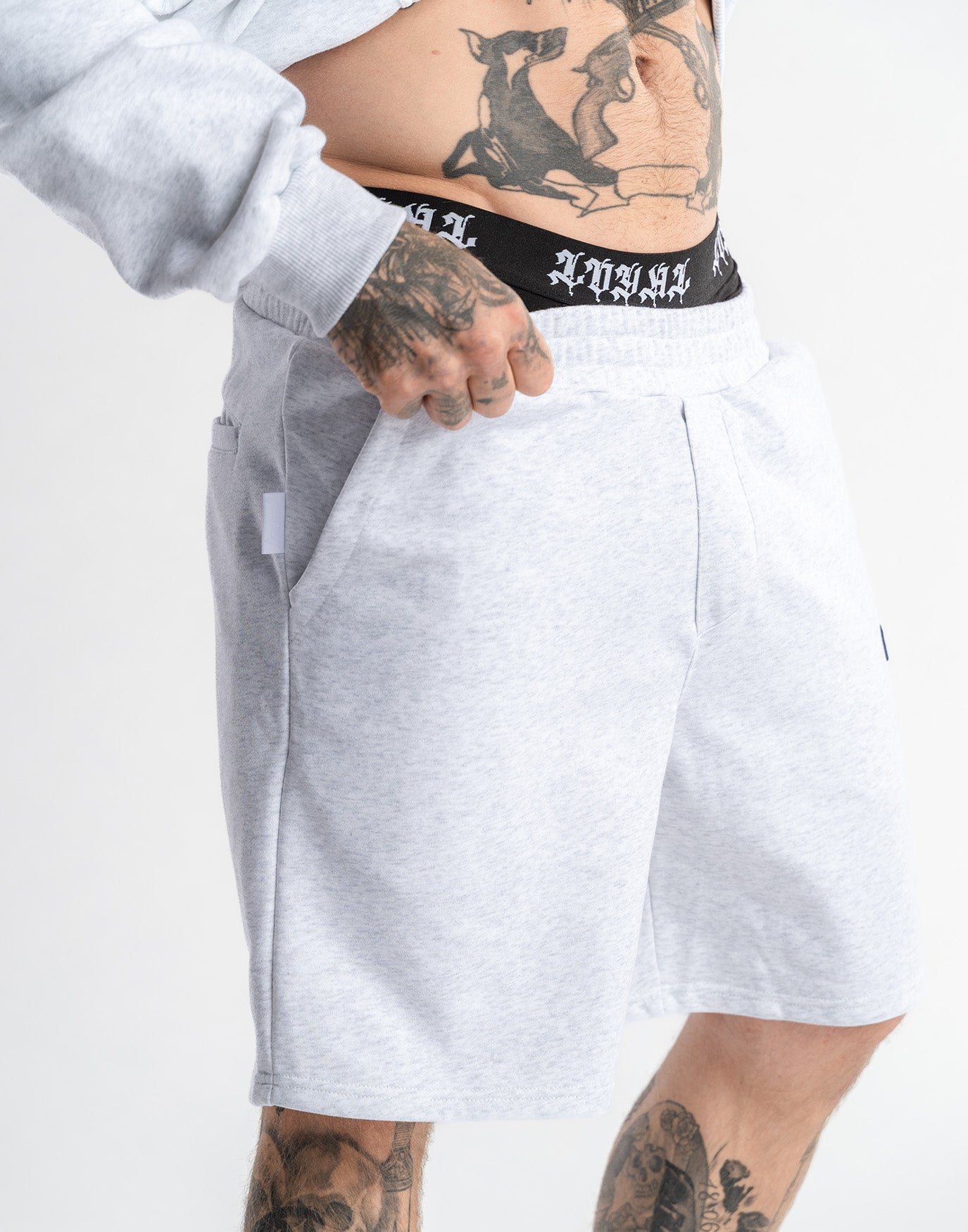 Classic Logo Sweatshorts Titan Melange